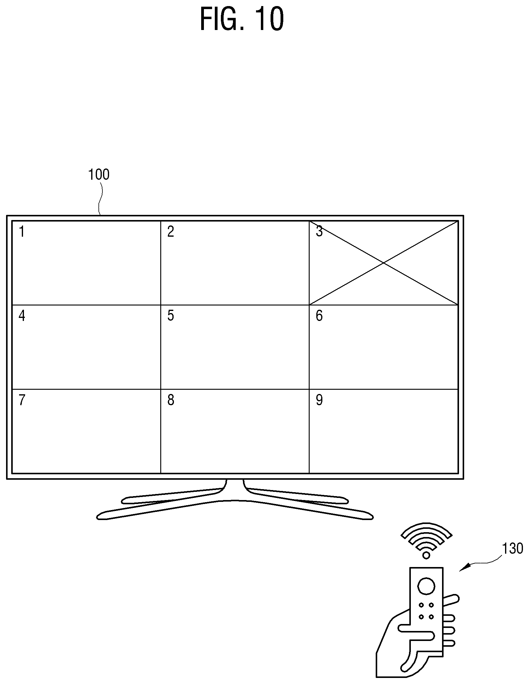 Patent US12620335 Figure 10 – Display apparatus correcting image in consideration of user's perceptual distortion