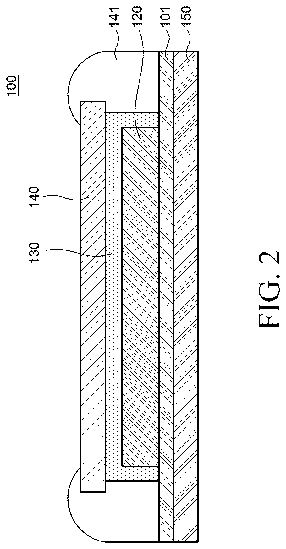 Patent US12620338 Figure 2 – Display device