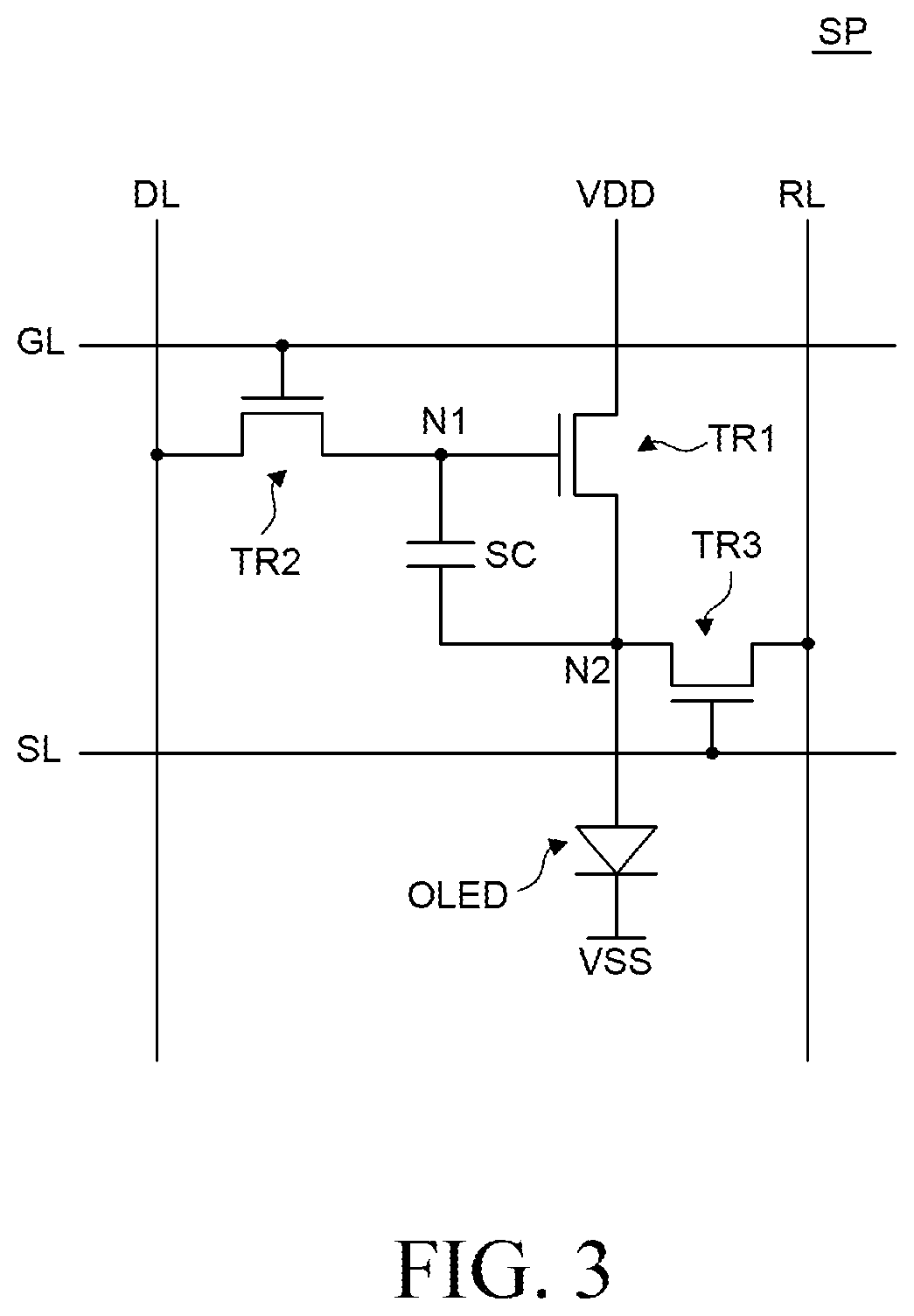 Patent US12620338 Figure 3 – Display device