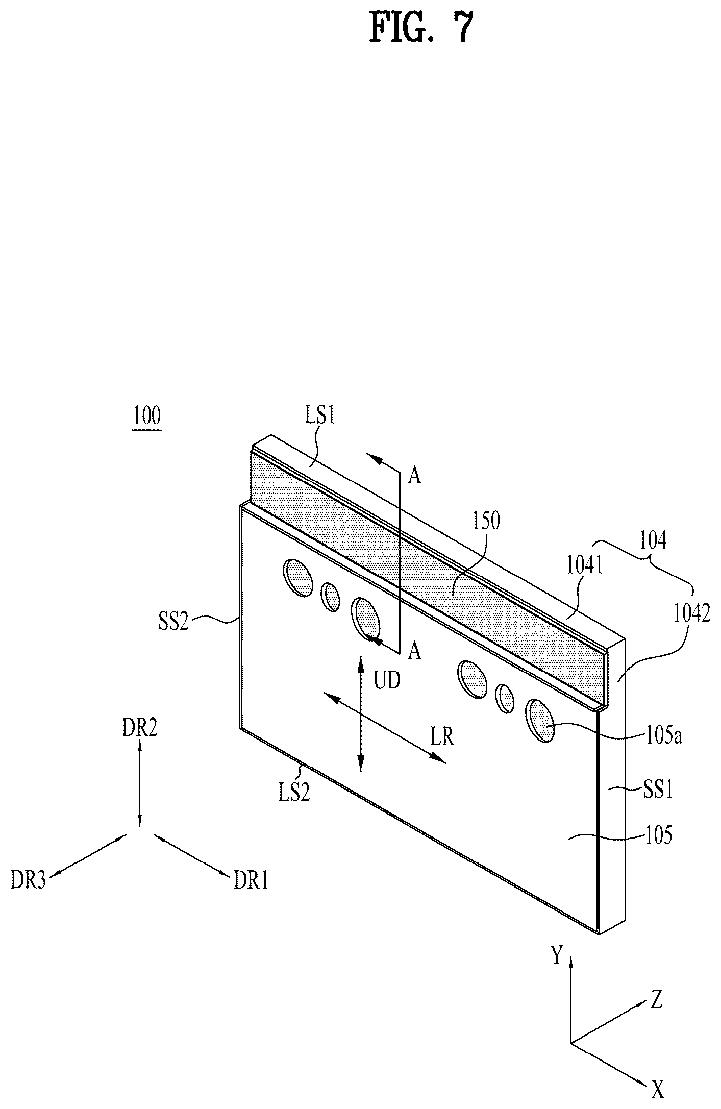 Patent US12620339 Figure 7 – Display device and control method thereof