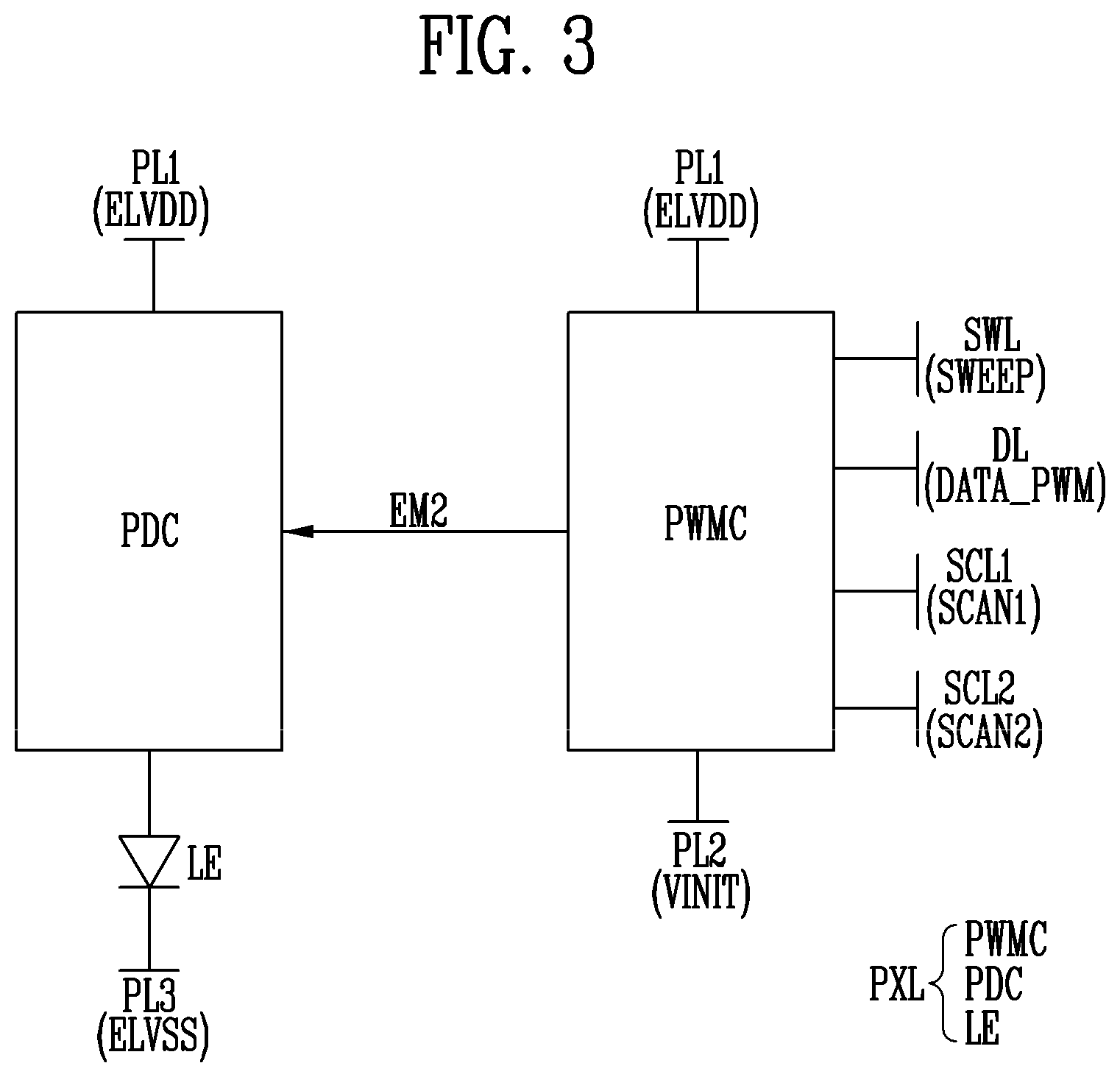 Patent US12620341 Figure 4 – Pixel, method for driving the same, and display device including the same