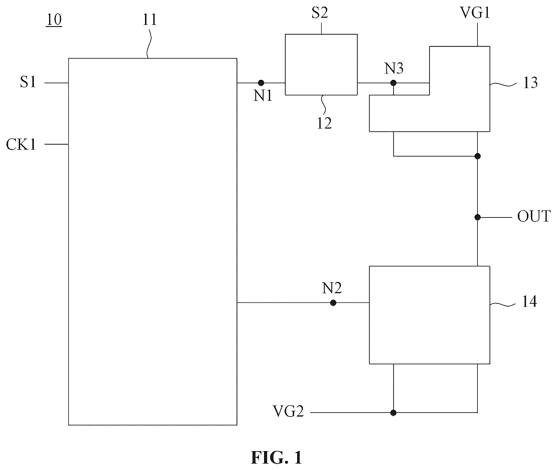 Patent US12620344 Figure 1 – Display panel and display device