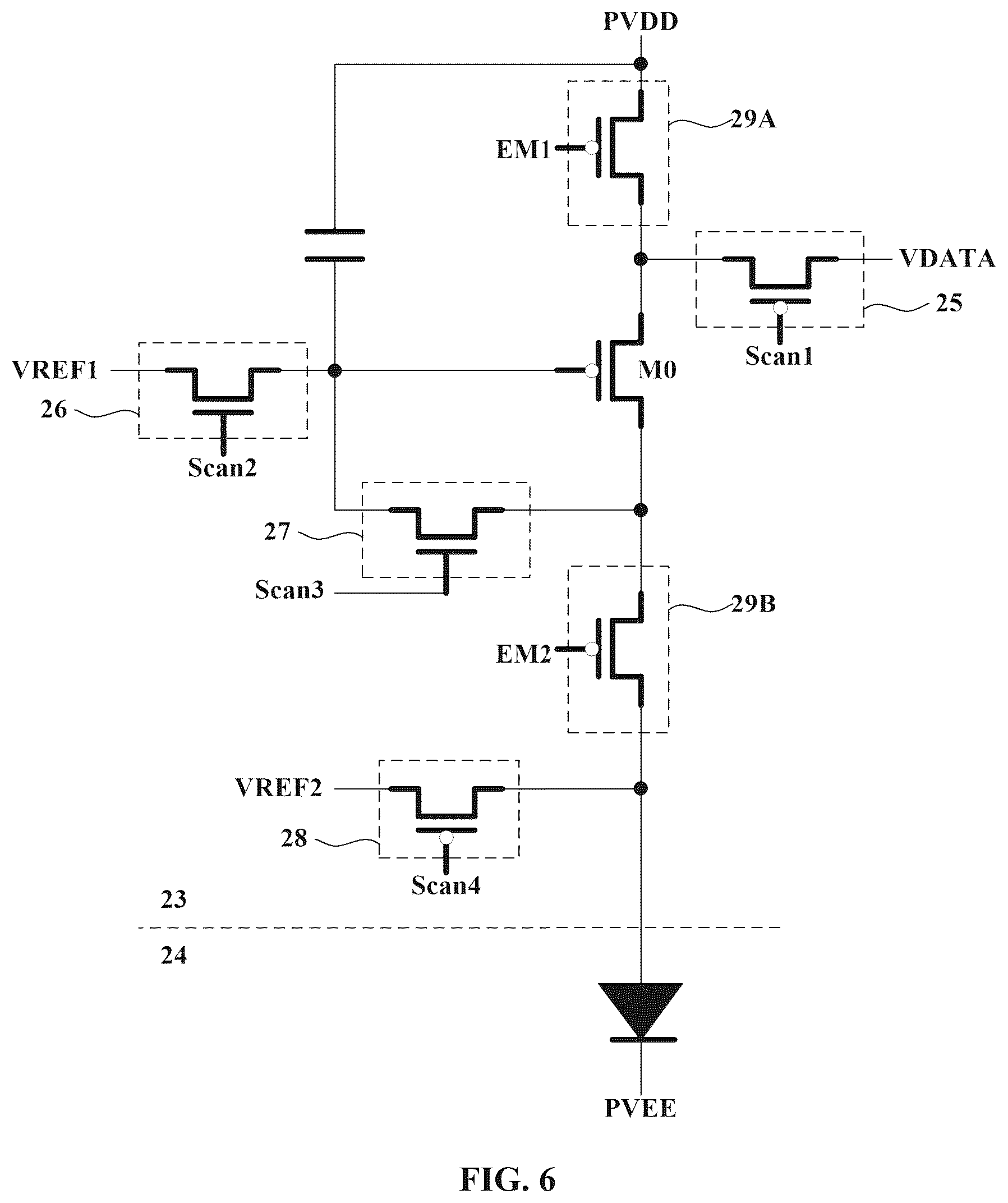 Patent US12620344 Figure 5 – Display panel and display device