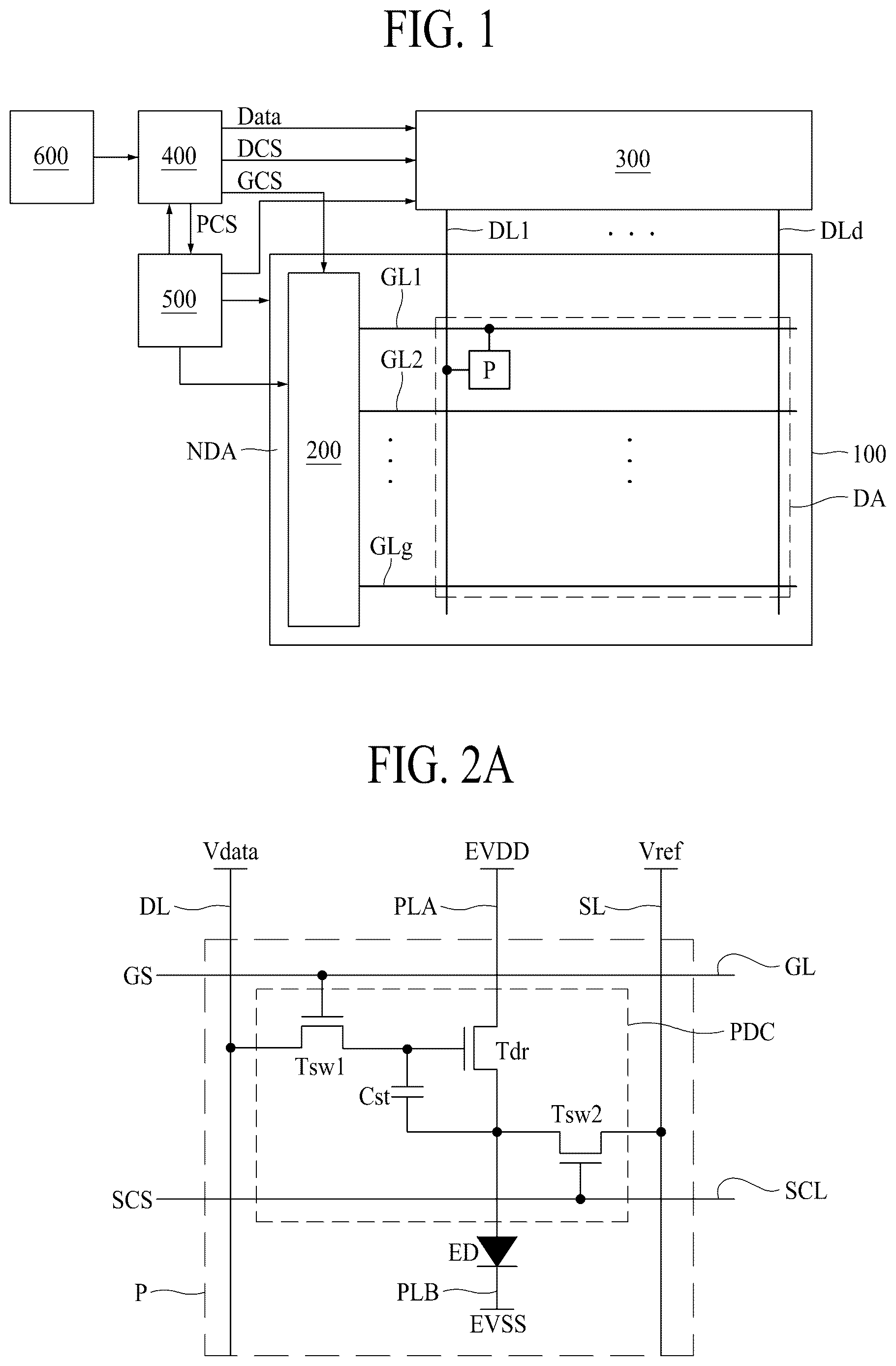Patent US12620345 Figure 1 – Display apparatus