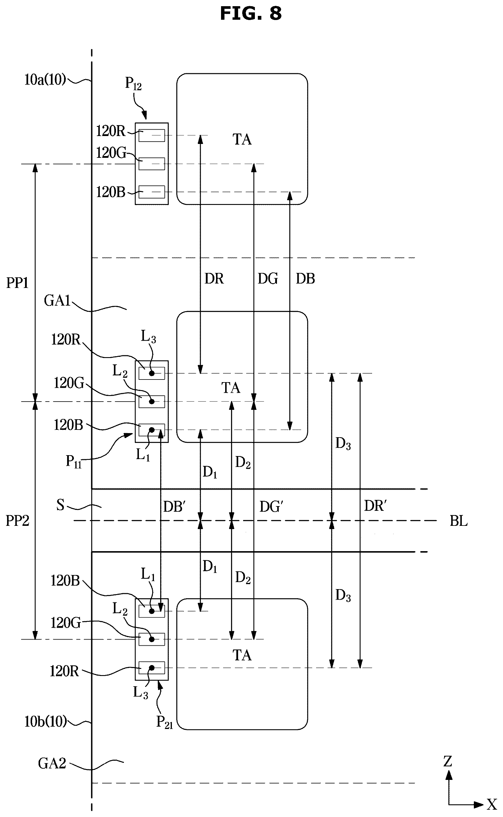 Patent US12620347 Figure 8 – Display apparatus and method for controlling the same