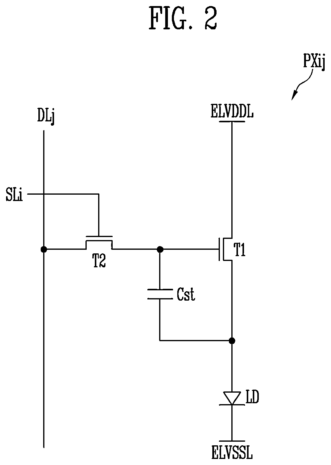 Patent US12620349 Figure 2 – Display device and driving method thereof