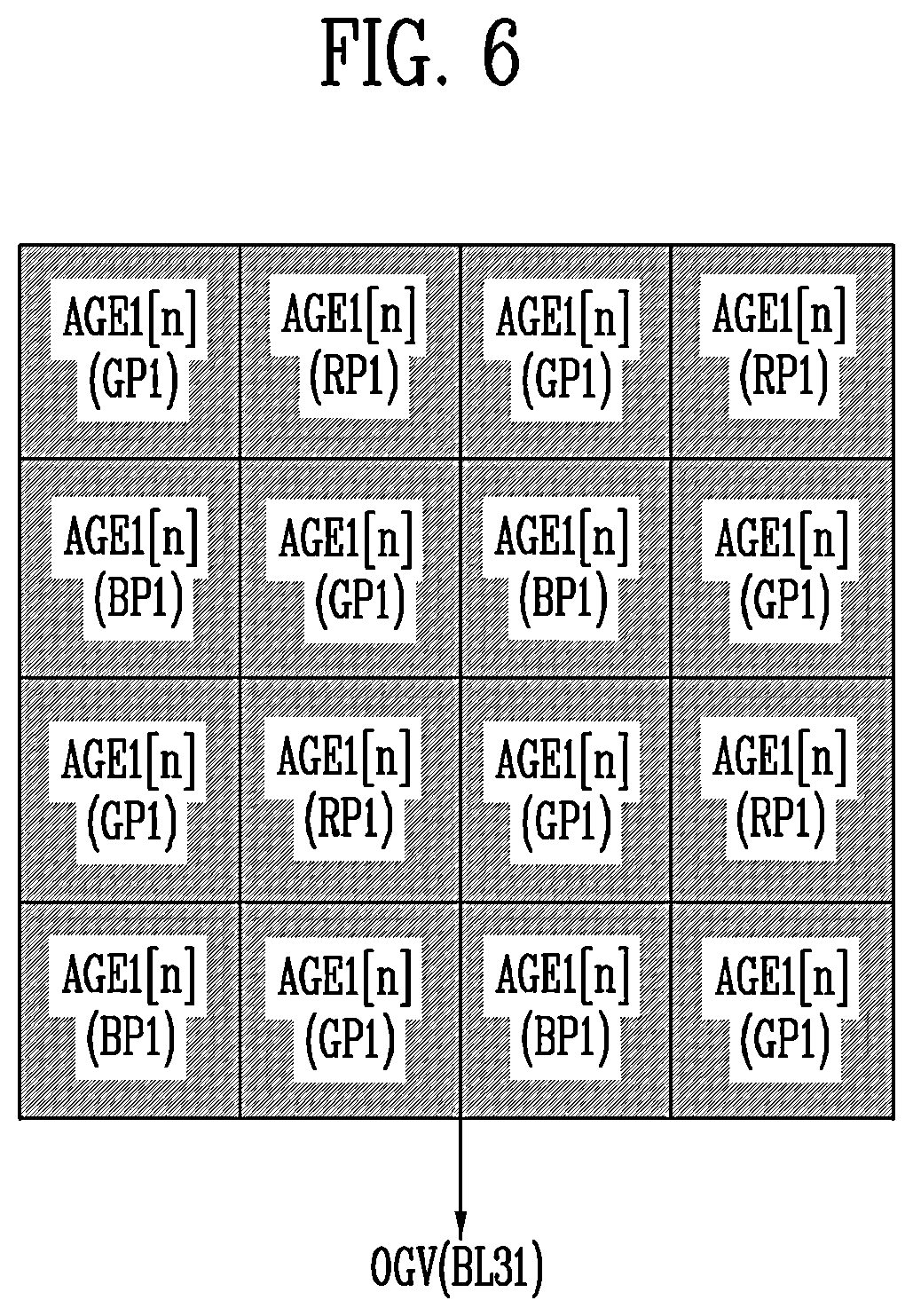 Patent US12620349 Figure 6 – Display device and driving method thereof