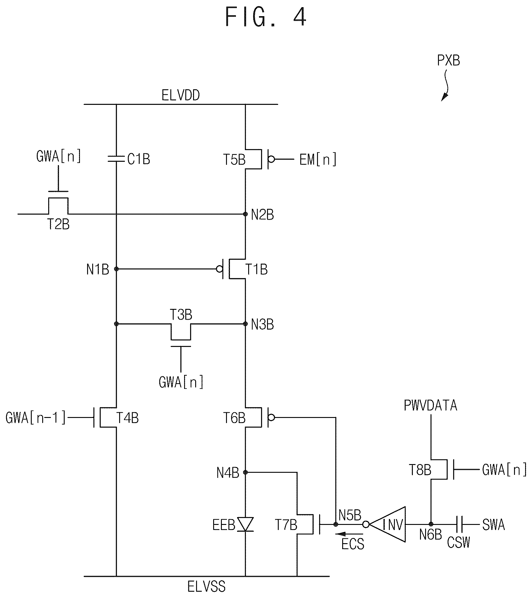 Patent US12620350 Figure 3 – Pixel circuit, display apparatus including the pixel circuit, and electronic apparatus including the pixel circuit