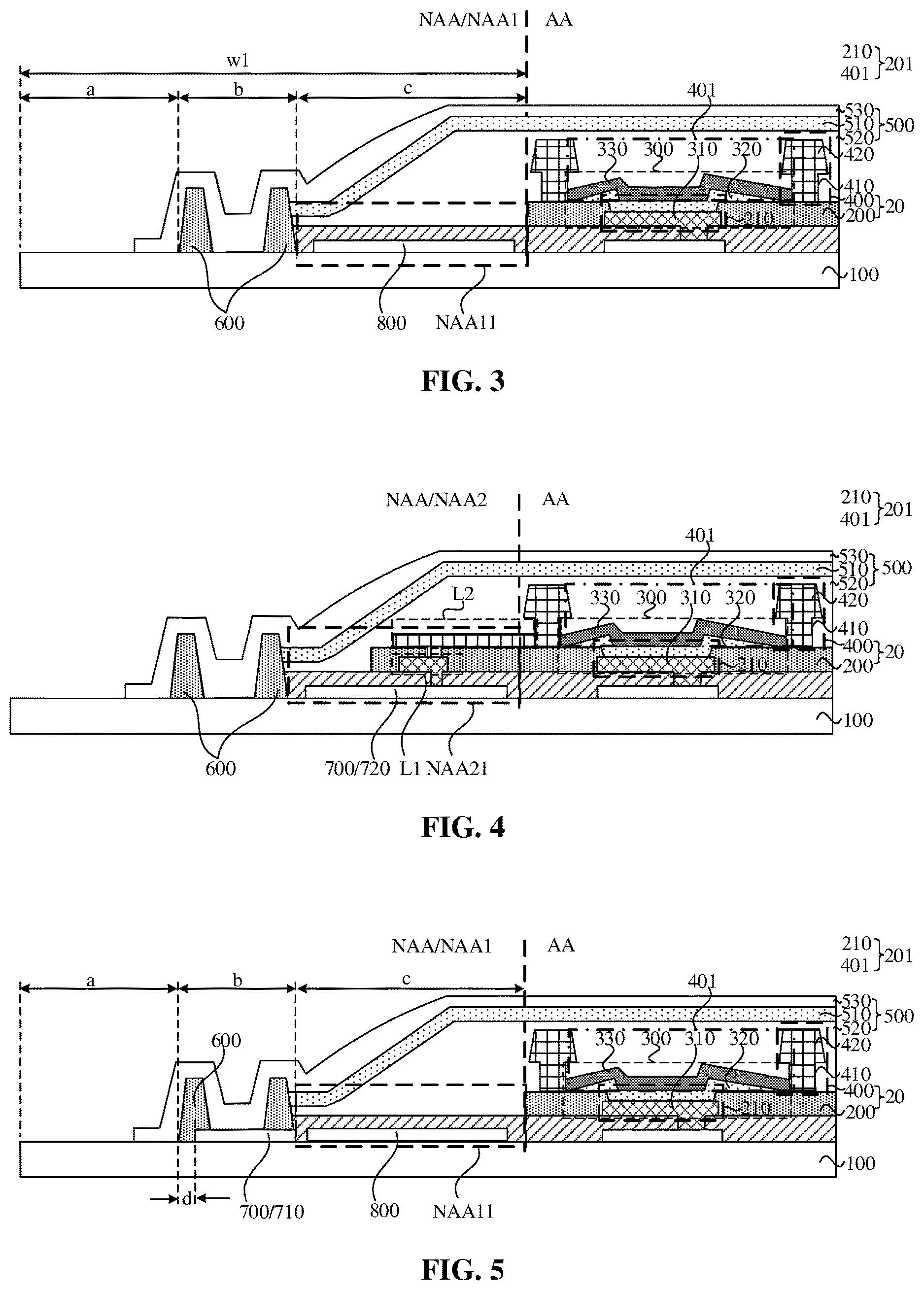 Patent US12620351 Figure 2 – Display panel and display device