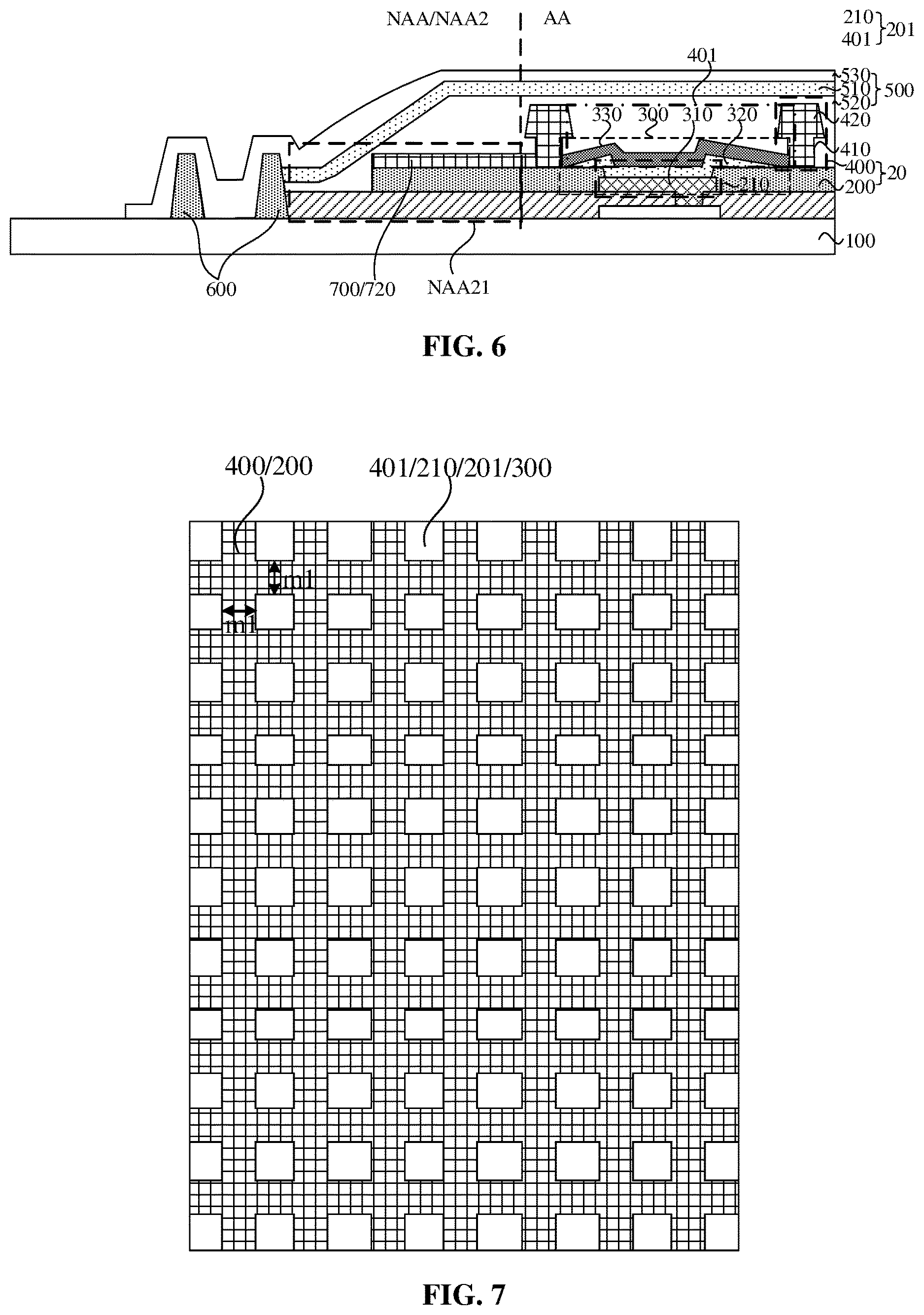 Patent US12620351 Figure 3 – Display panel and display device