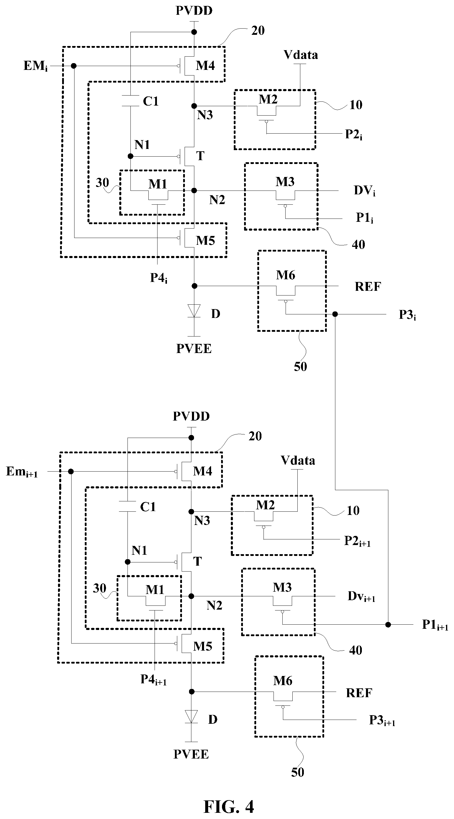 Patent US12620353 Figure 4 – Display panel