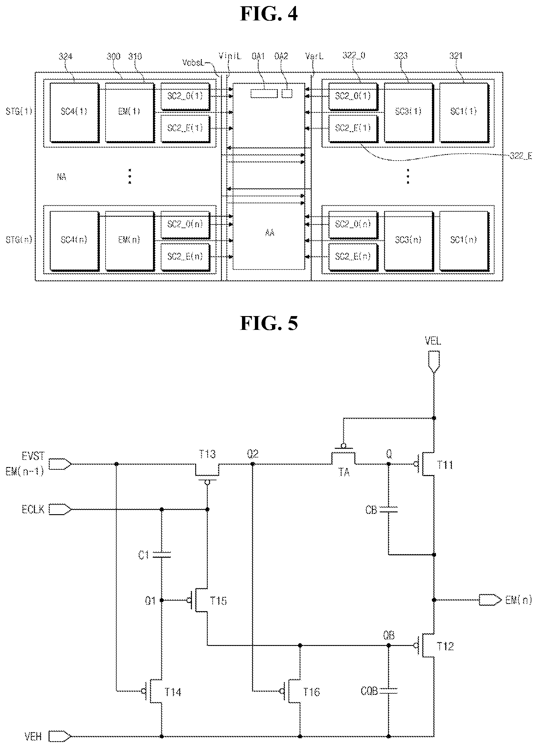 Patent US12620354 Figure 3 – Light emitting display device with duty driving