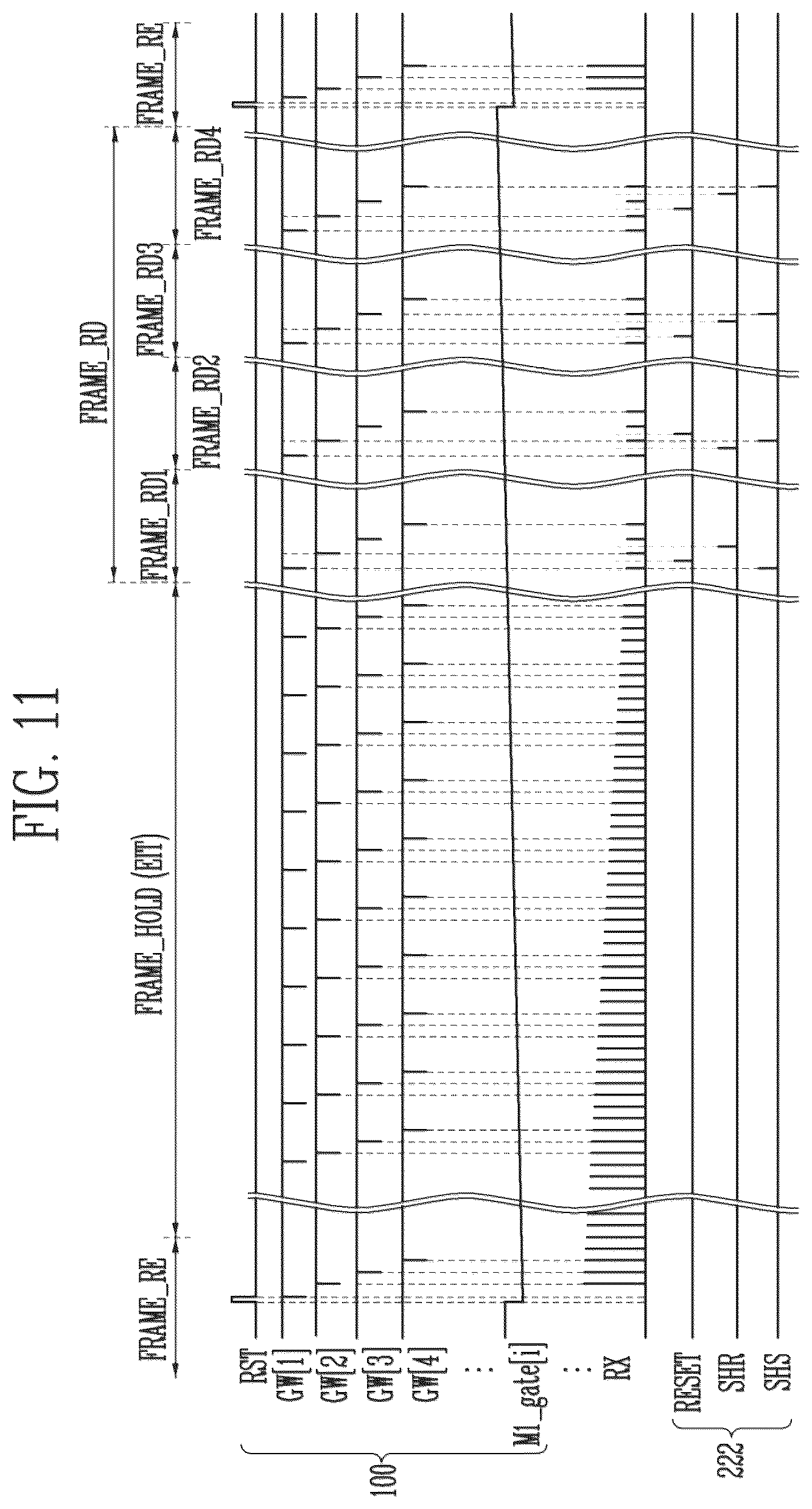 Patent US12620356 Figure 11 – Display device