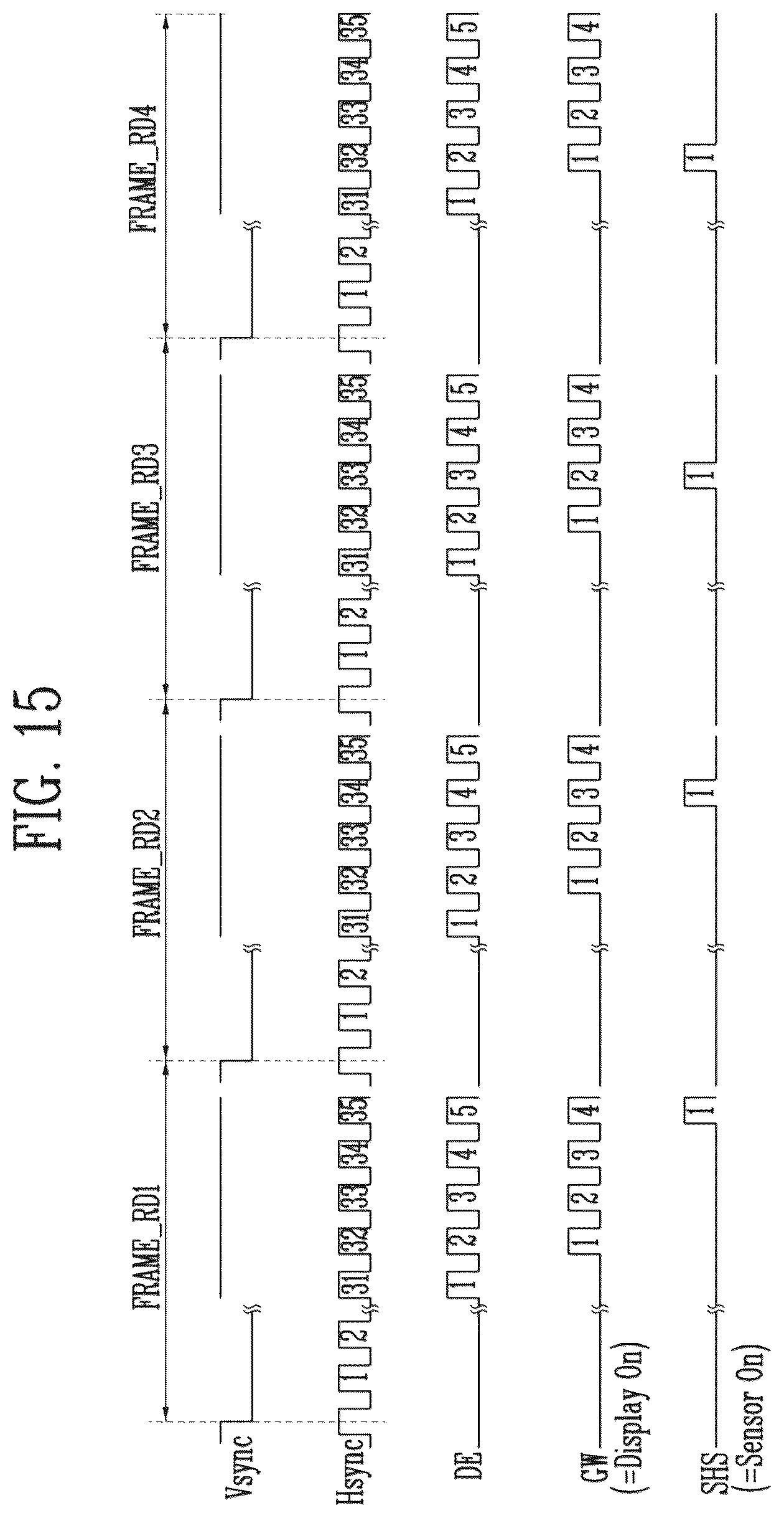 Patent US12620356 Figure 15 – Display device