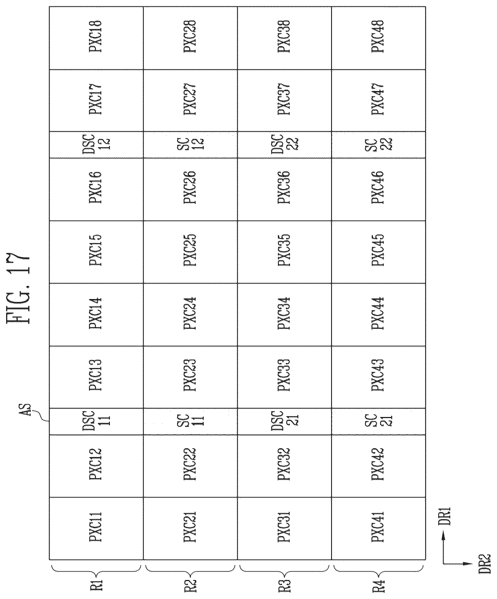 Patent US12620356 Figure 17 – Display device