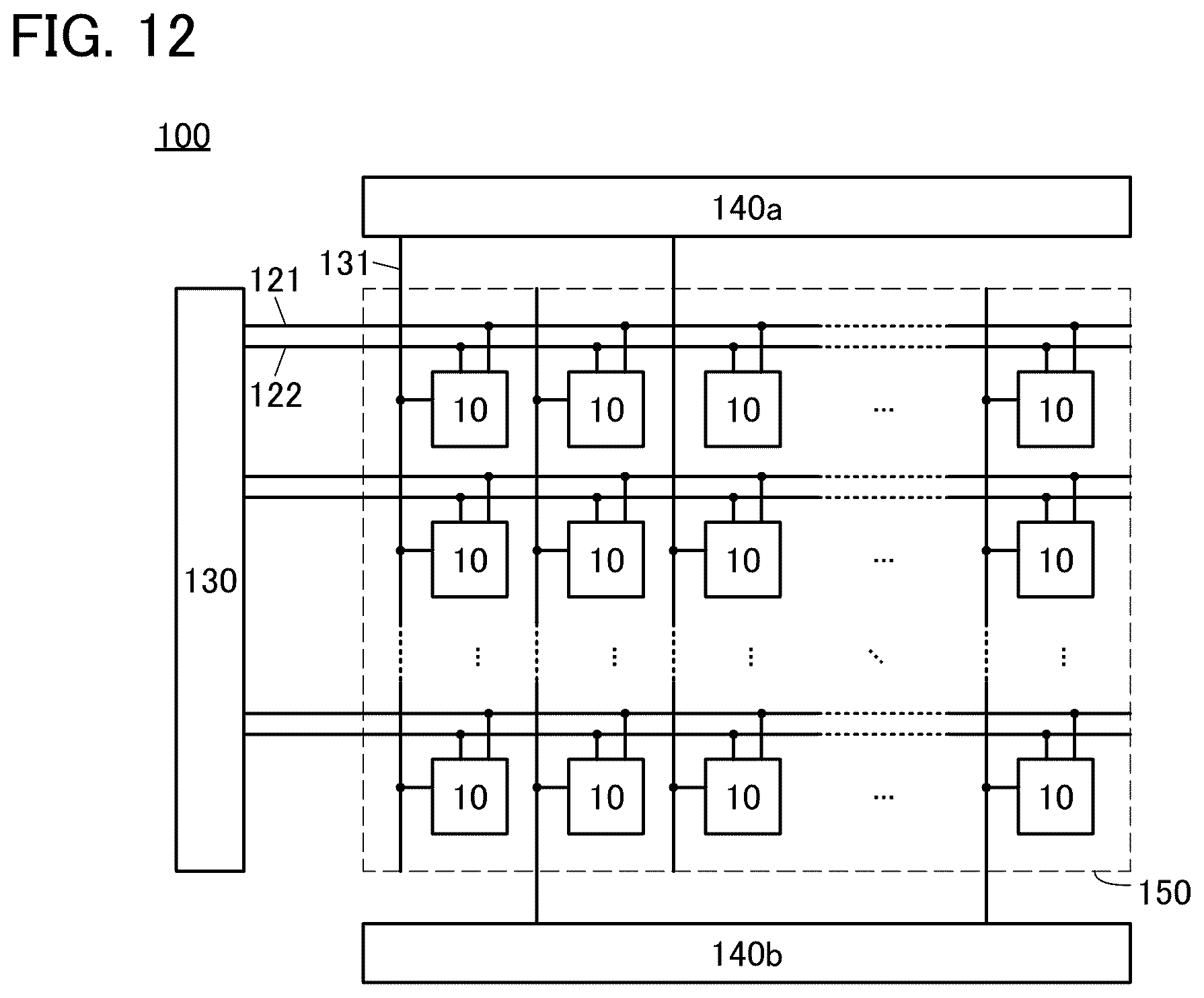 Patent US12620357 Figure 12 – Display device and electronic device
