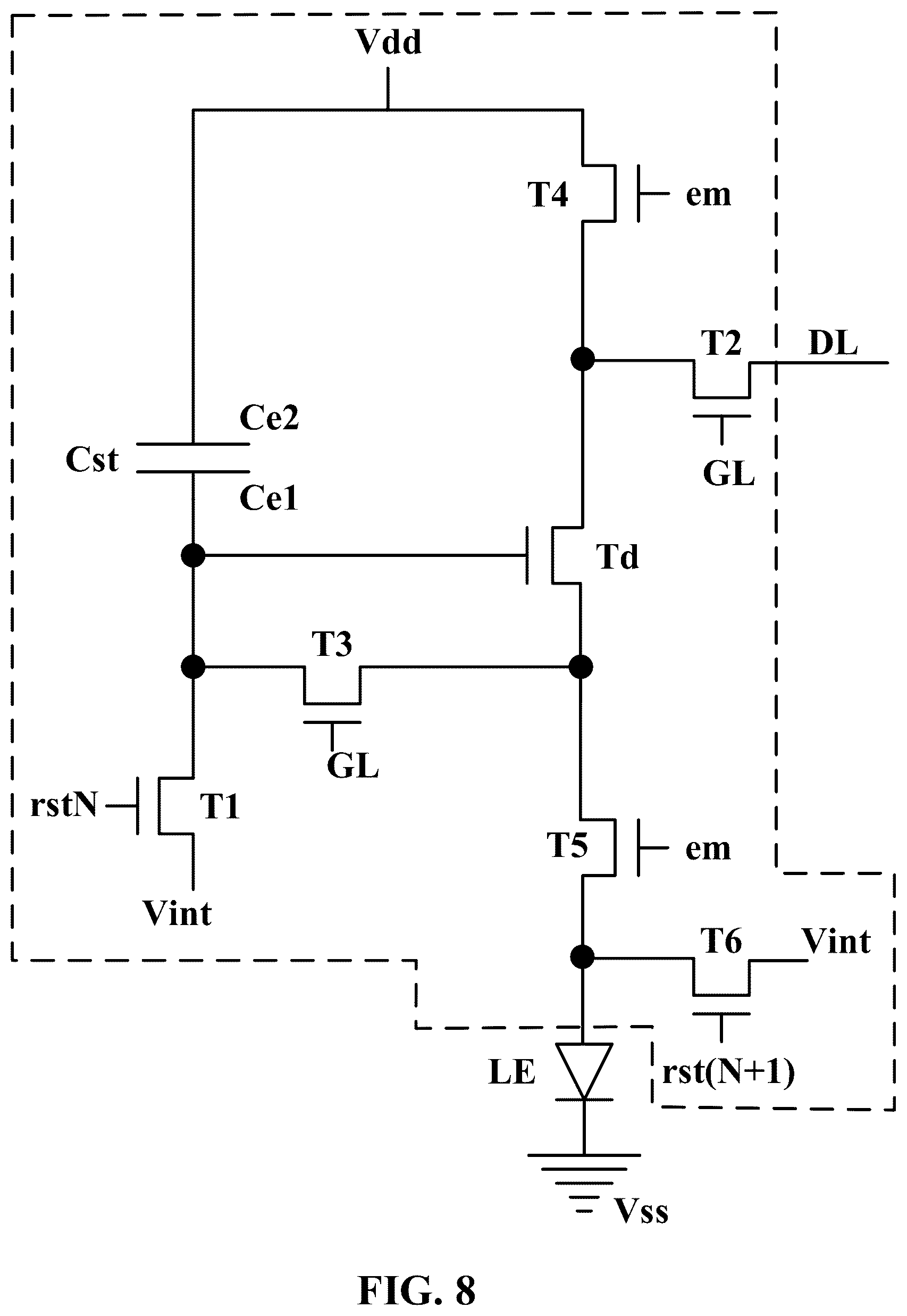 Patent US12620361 Figure 6 – Scan circuit, display substrate, and display apparatus