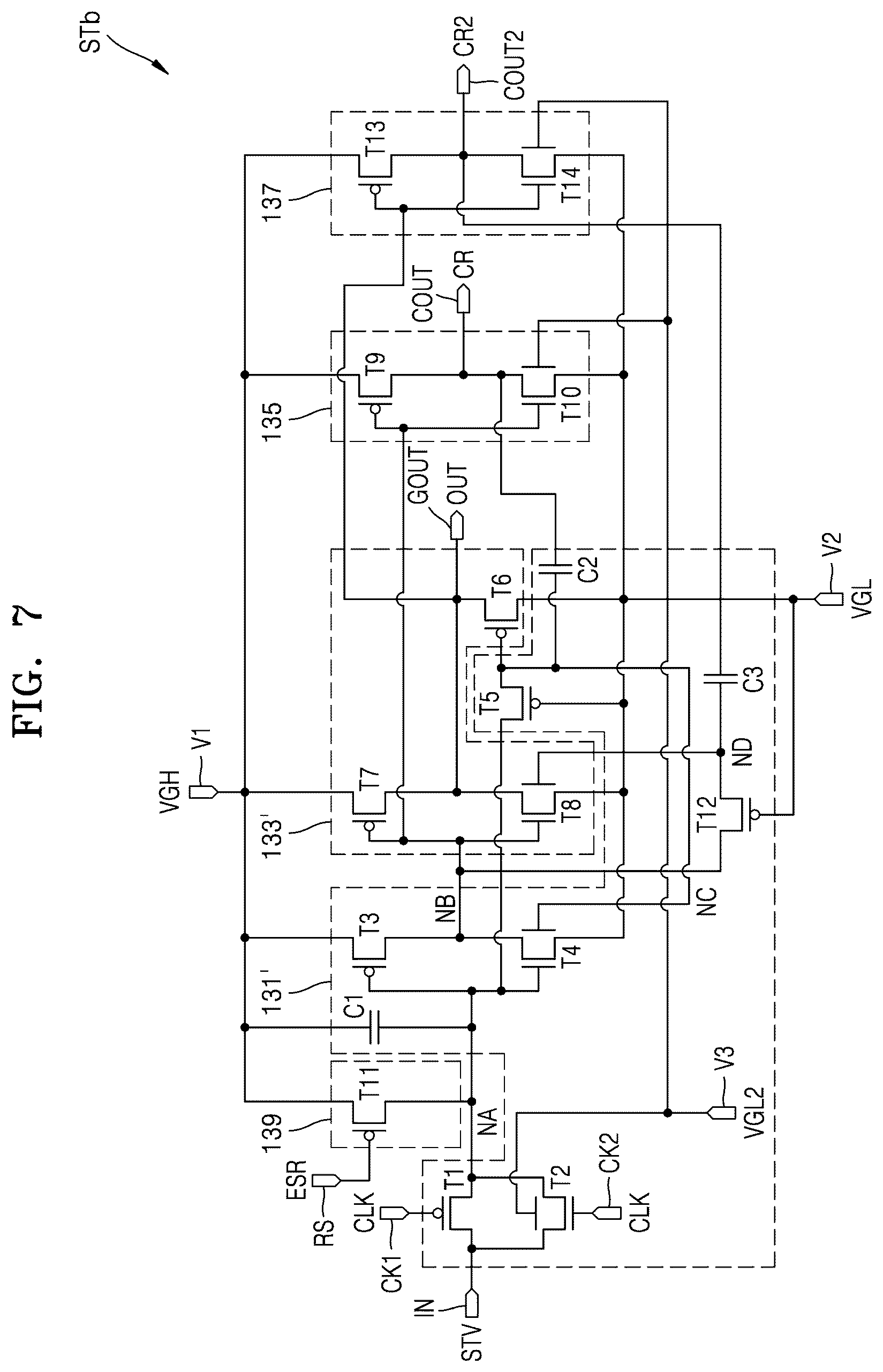 Patent US12620362 Figure 7 – Driving circuit