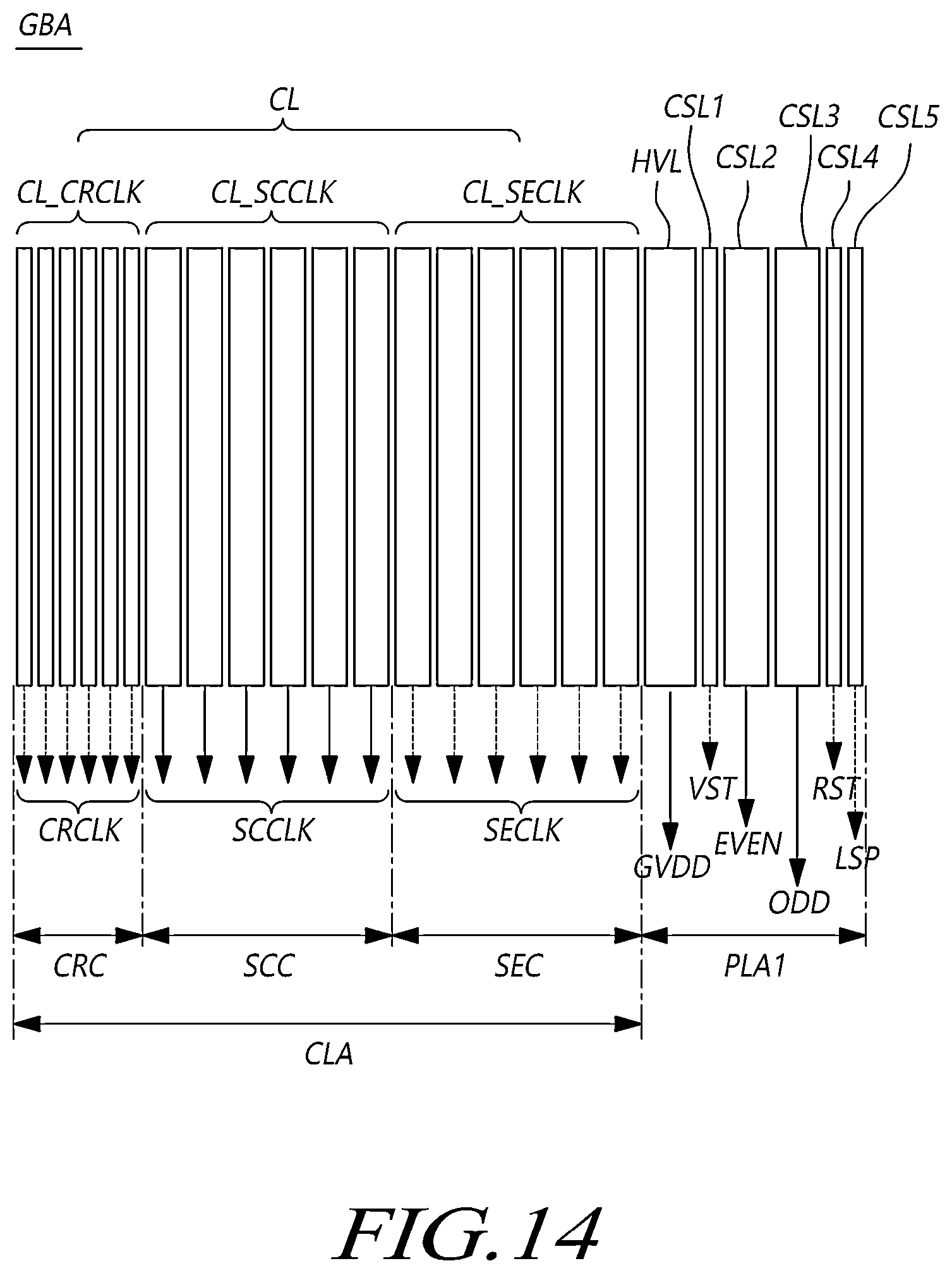 Patent US12620364 Figure 16 – Gate driving panel circuit and display device