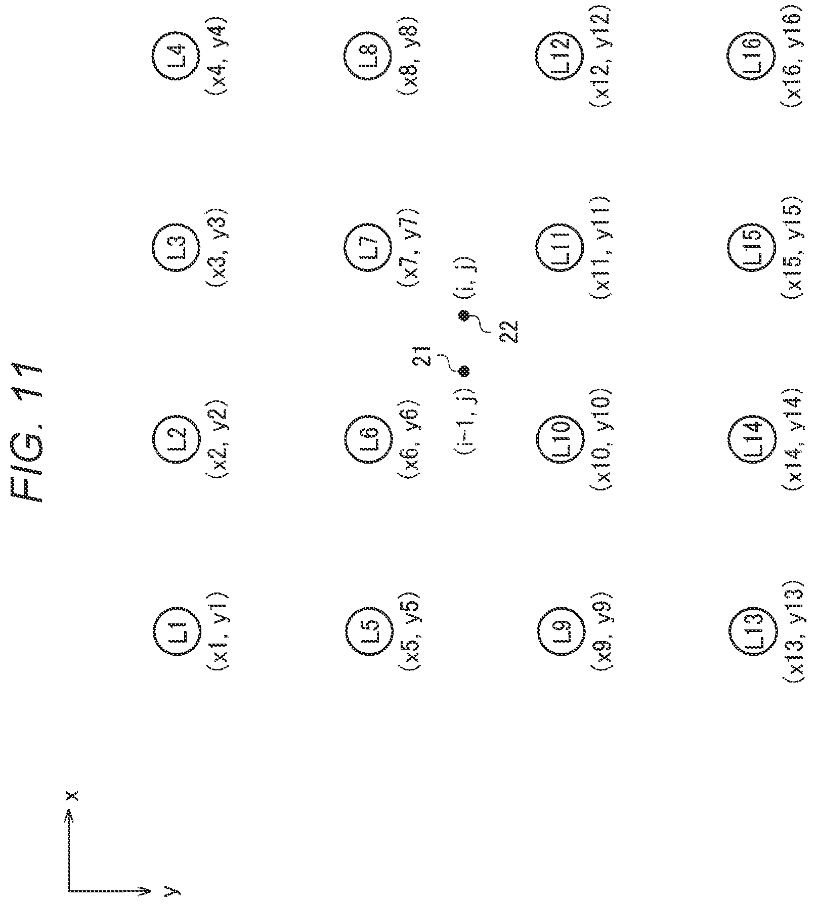 Patent US12620368 Figure 11 – Circuit apparatus and display system having different attenuation factor distributions of backlight source luminance