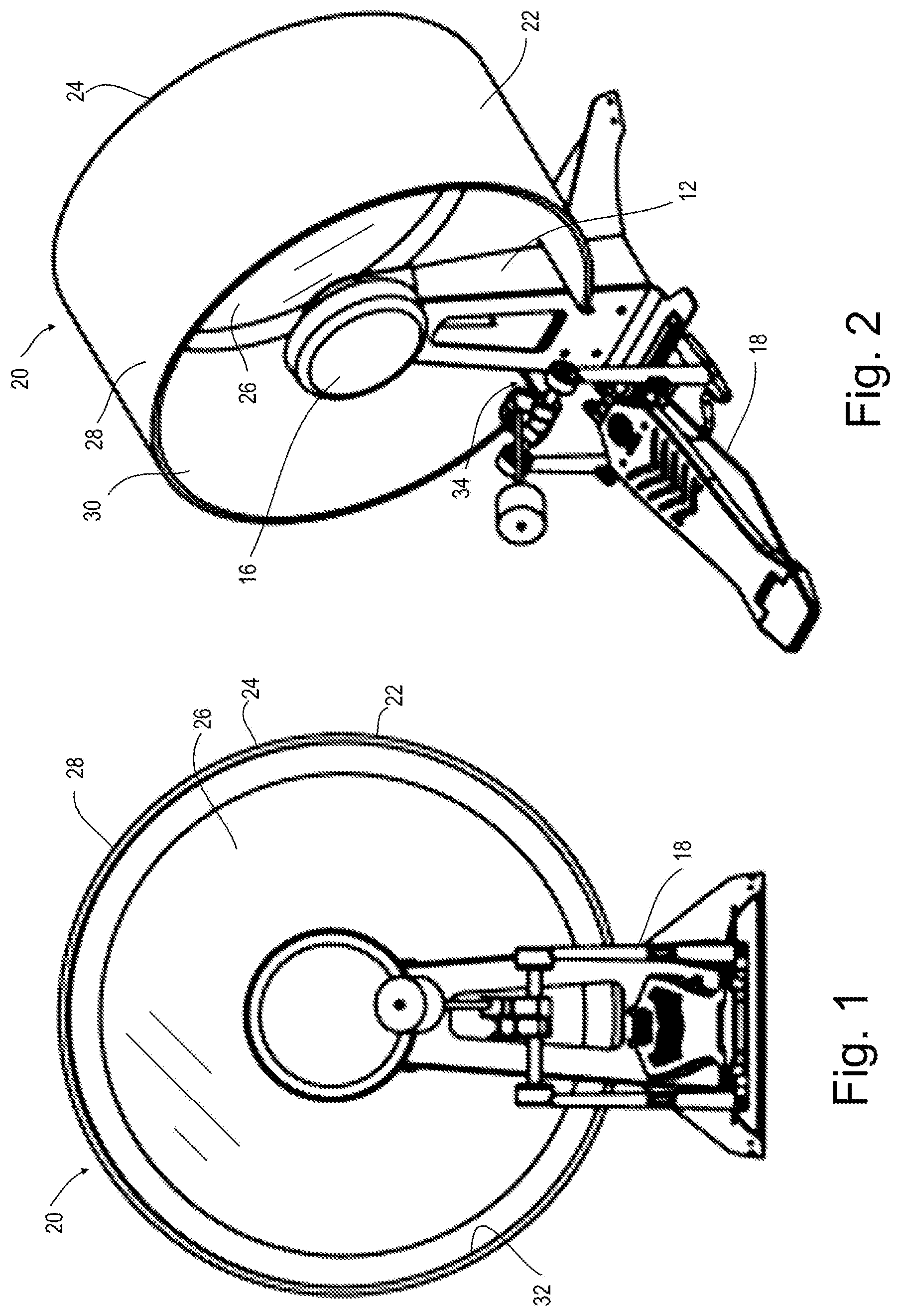 Patent US12620374 Figure 1 – Drum enhancement assembly