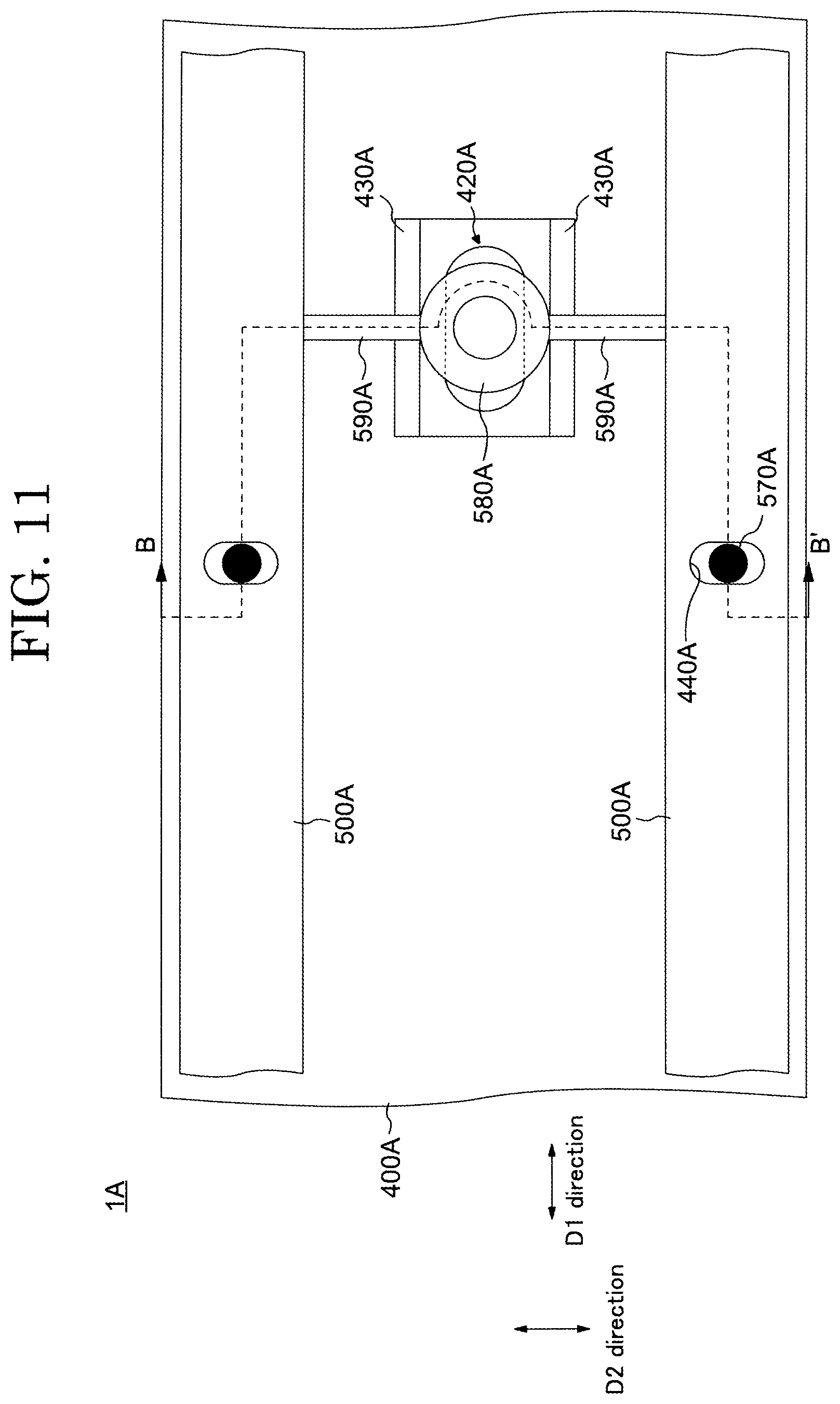 Patent US12620378 Figure 11 – Keyboard unit