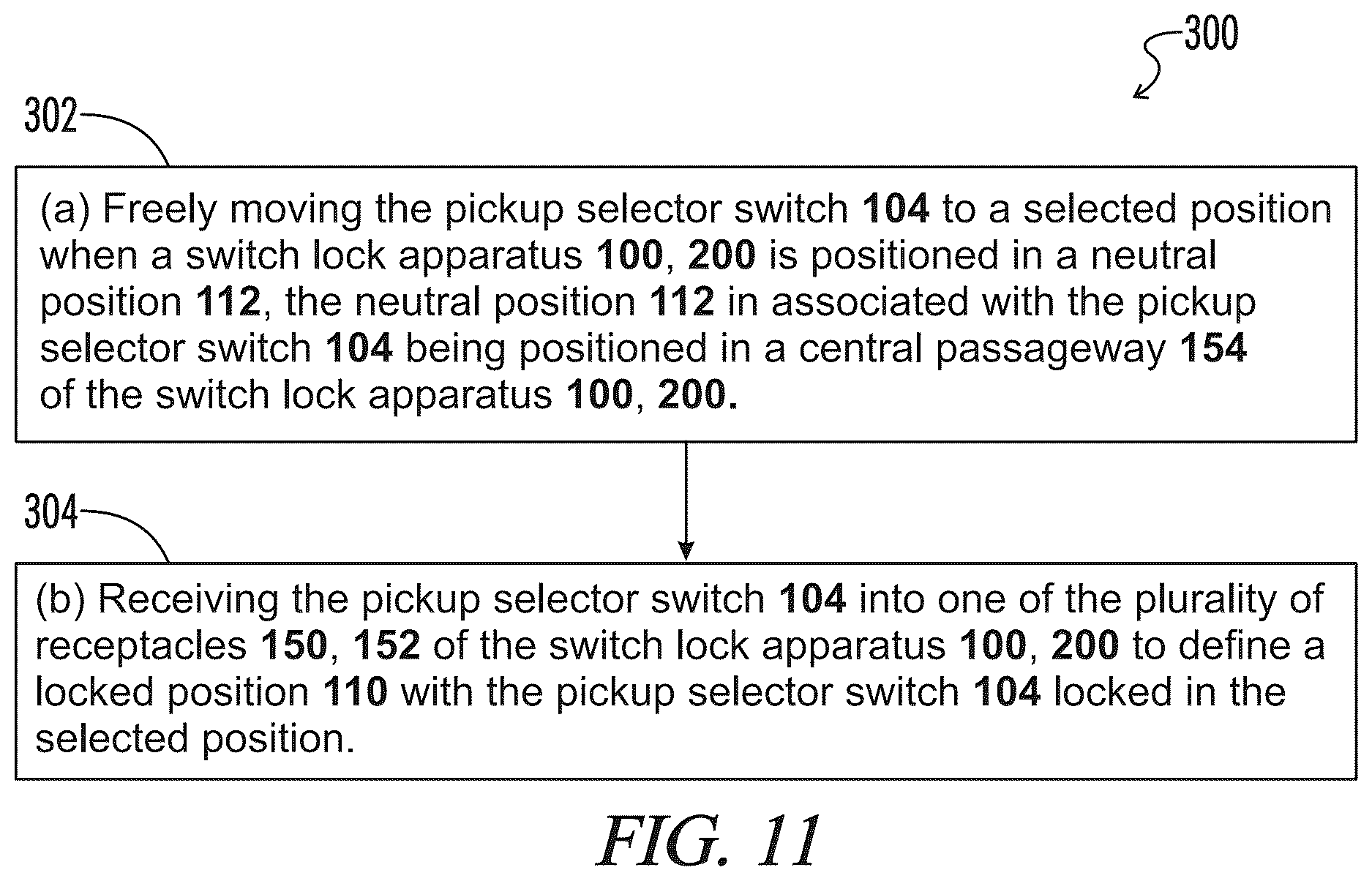Patent US12620381 Figure 8 – Switch lock apparatus and method thereof