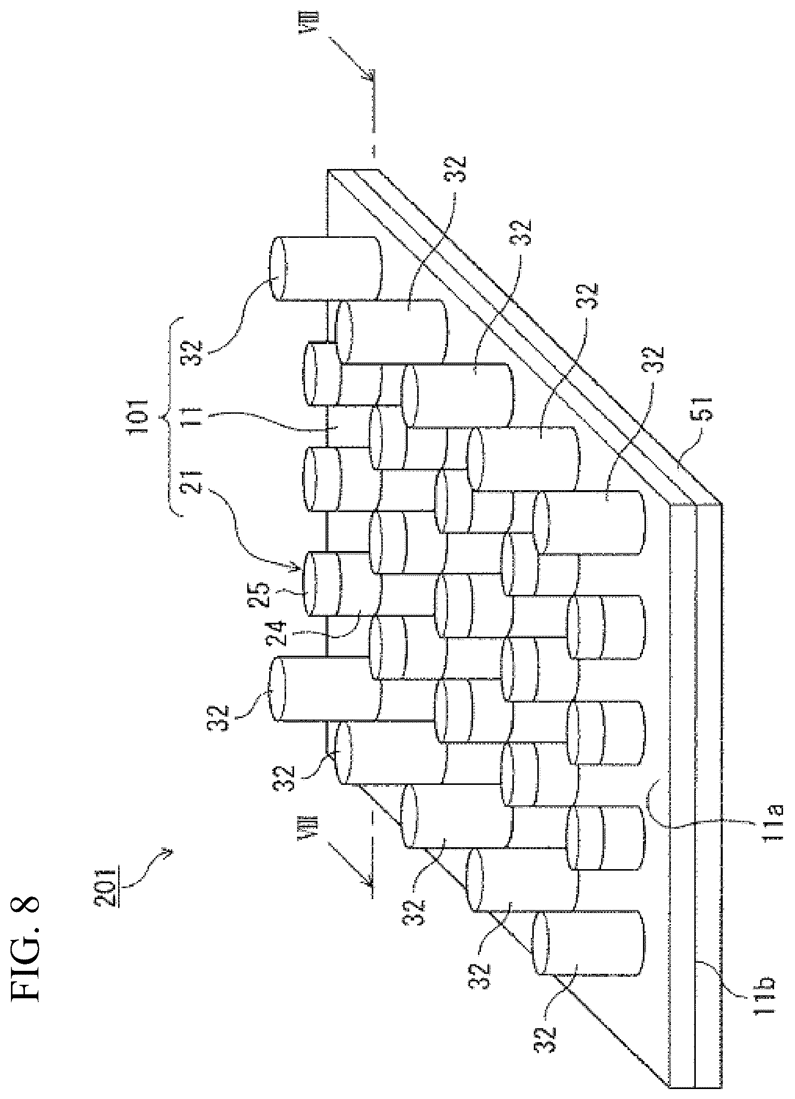 Patent US12620384 Figure 5 – Sound-blocking sheet member, sound-blocking structure using same, and method for manufacturing sound-blocking sheet member