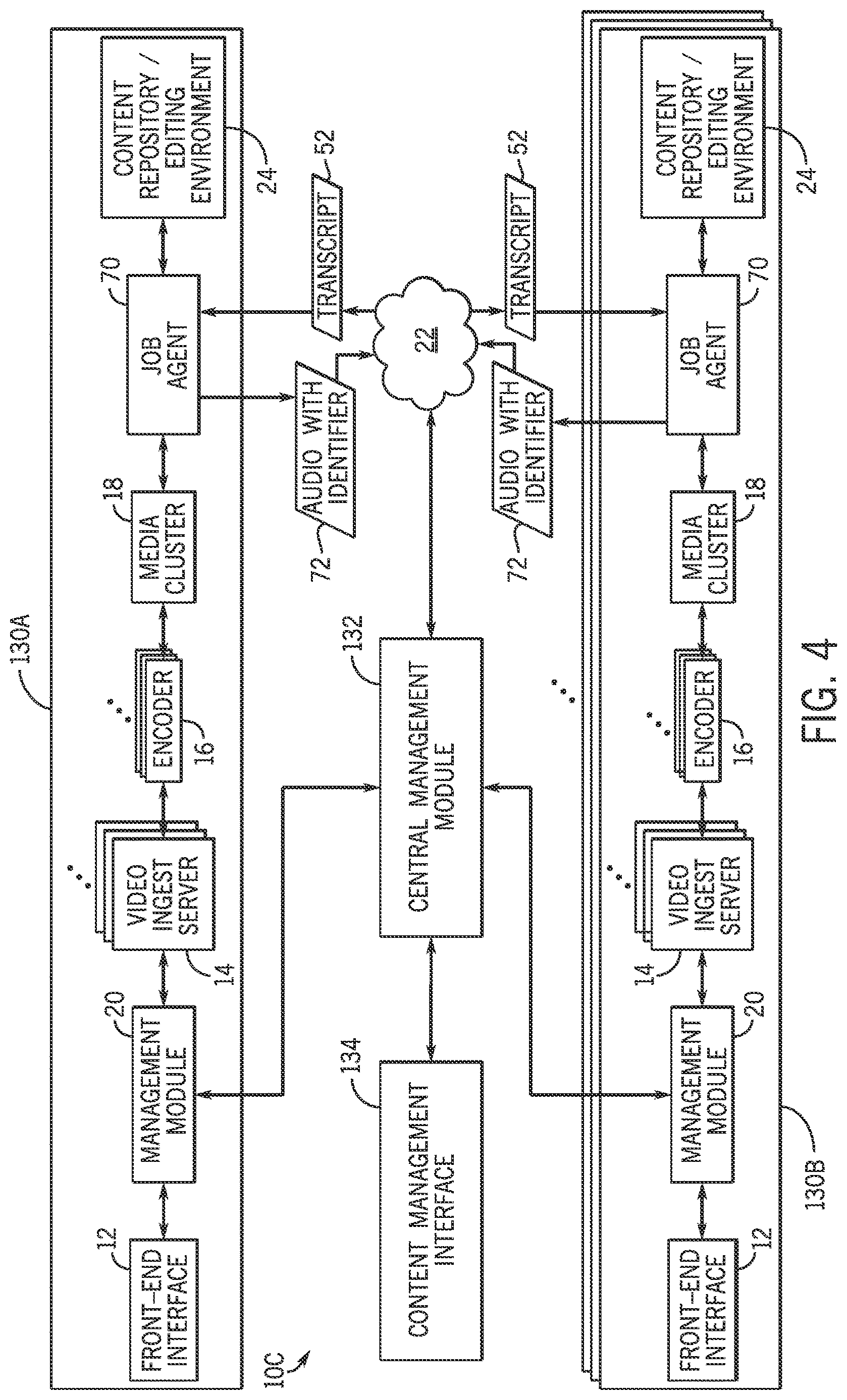 Patent US12620397 Figure 4 – Systems and methods for performing live transcription