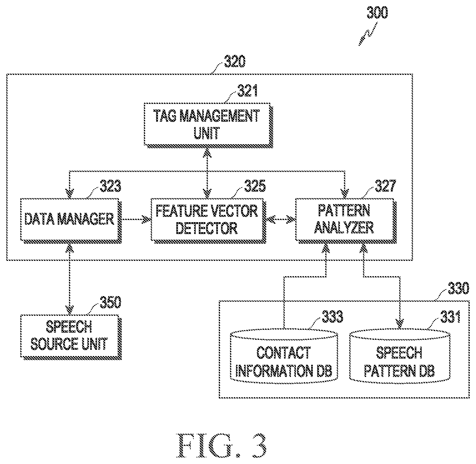 Patent US12620398 Figure 3 – Electronic device stores tag information of content