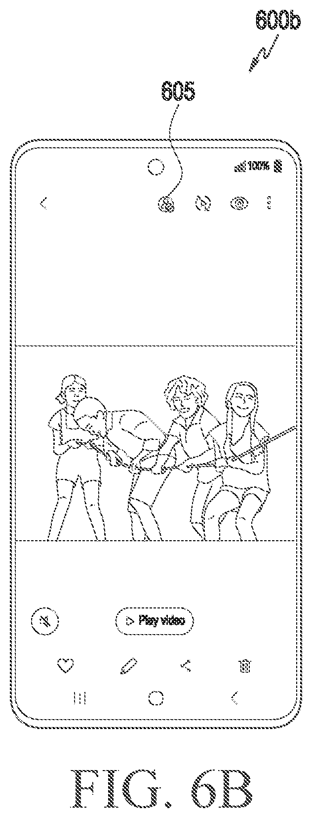 Patent US12620398 Figure 7 – Electronic device stores tag information of content