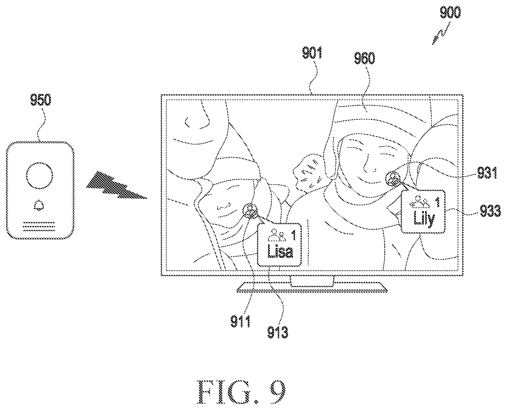 Patent US12620398 Figure 13 – Electronic device stores tag information of content
