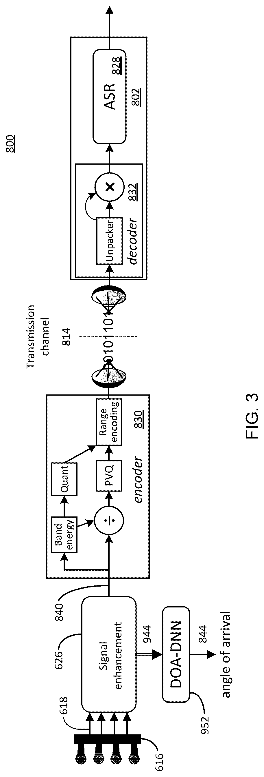 Patent US12620406 Figure 3 – System and method for speech enhancement in multichannel audio processing systems