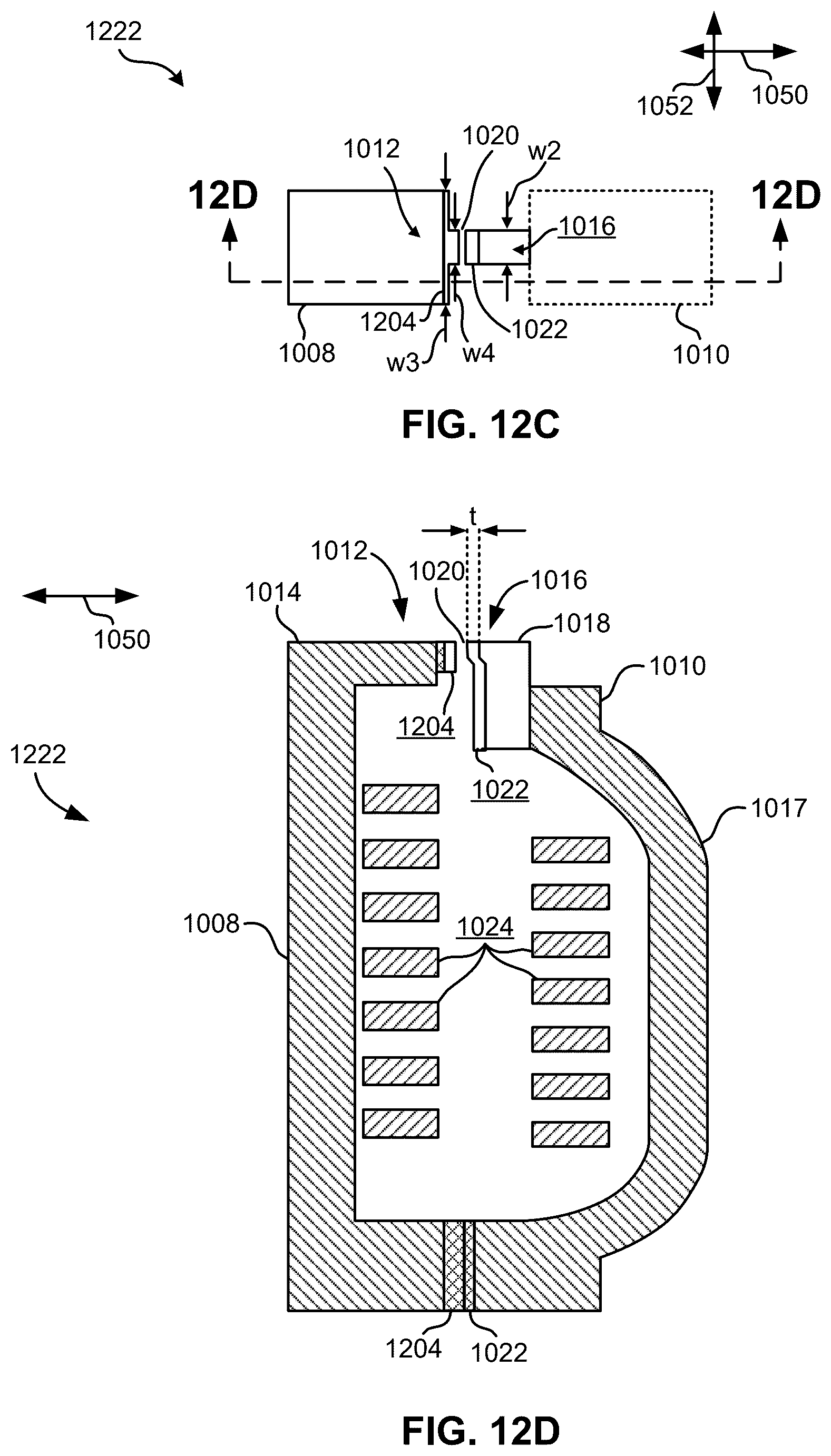 Patent US12620411 Figure 13 – Writer having laterally decoupled pole sections