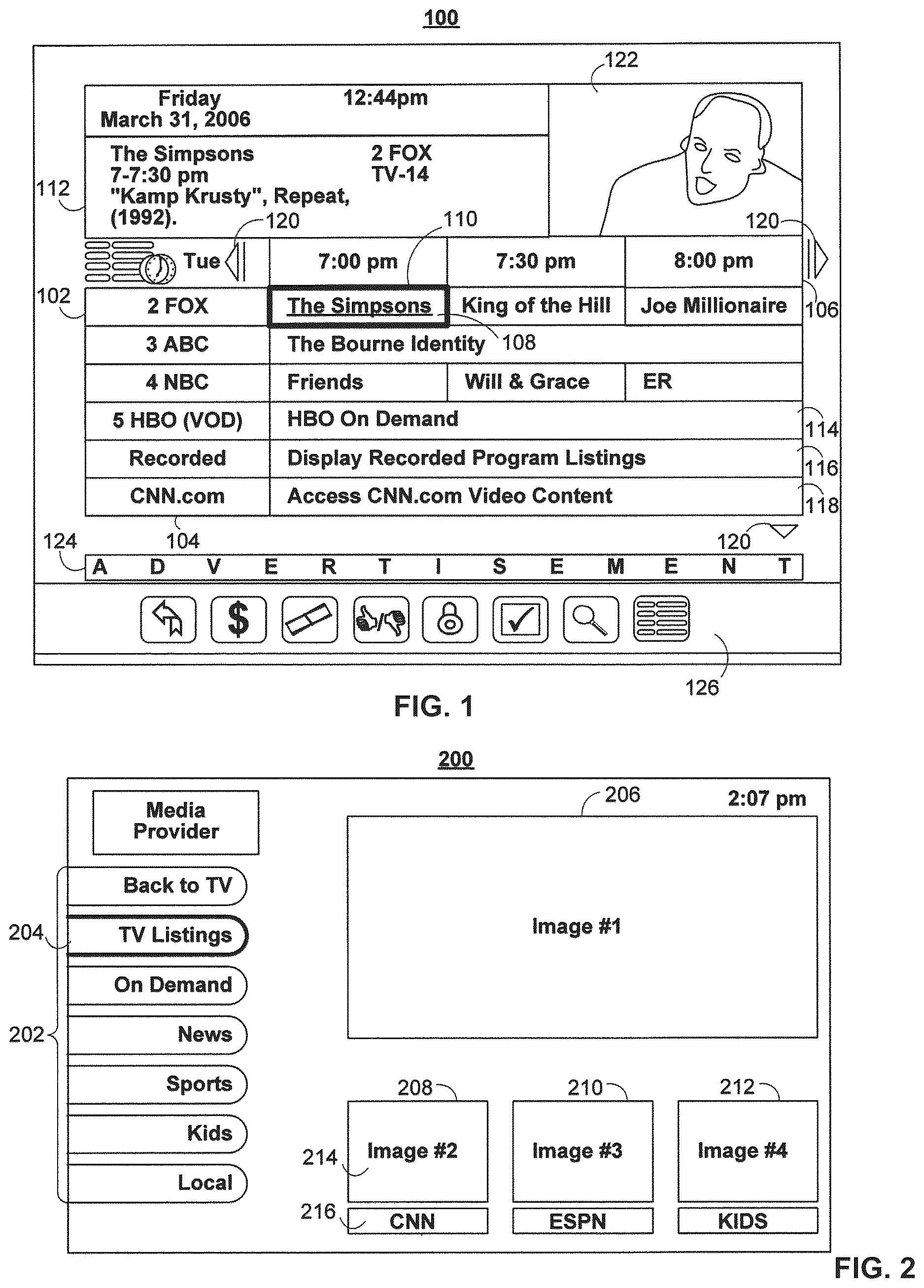 Patent US12620415 Figure 1 – Systems and methods for modifying a playlist of media assets based on user interactions with a playlist menu