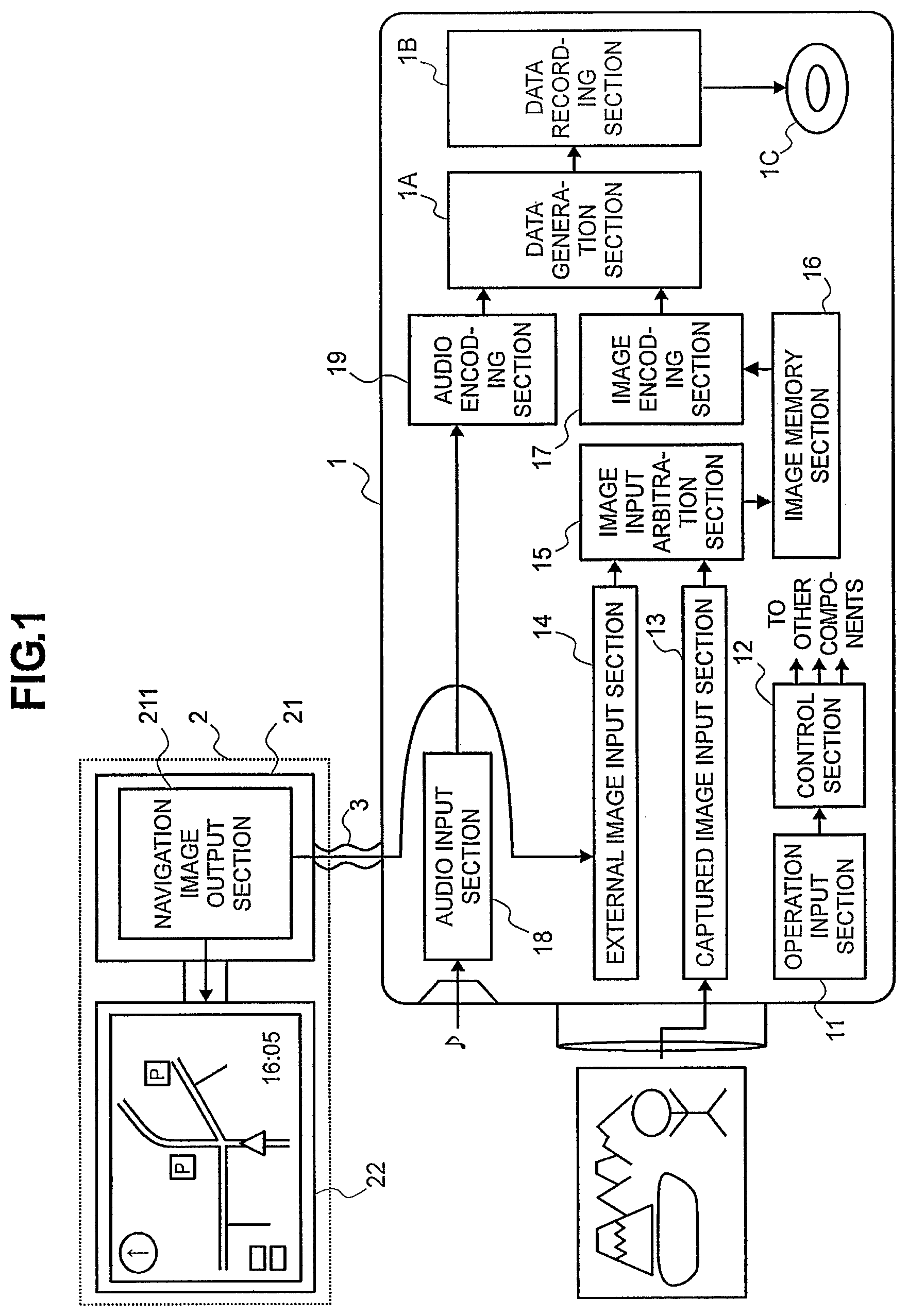 Patent US12620417 — Information recording/reproducing apparatus — Figure 1