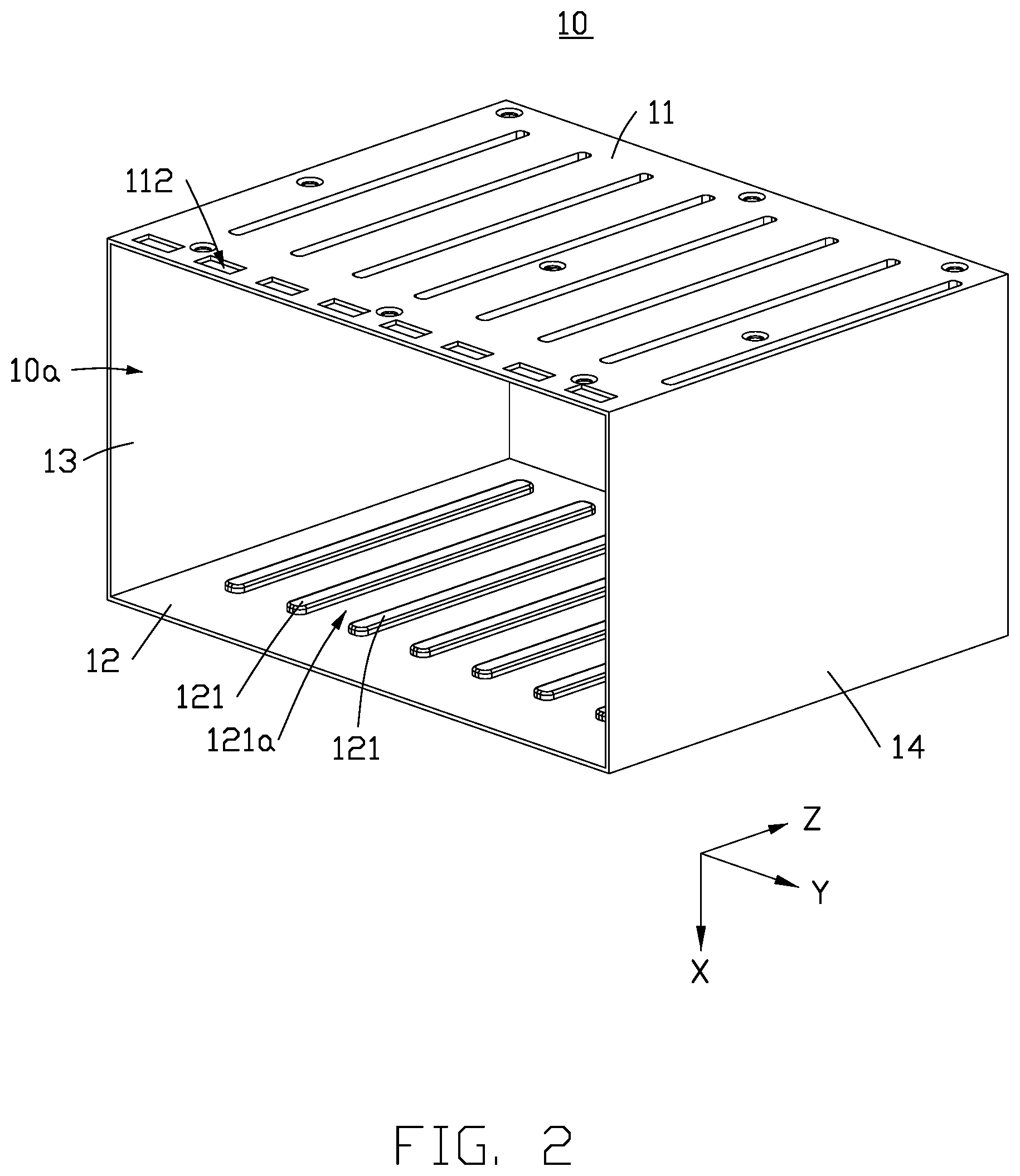 Patent US12620420 Figure 2 – Fixing device for date storages and host having the same