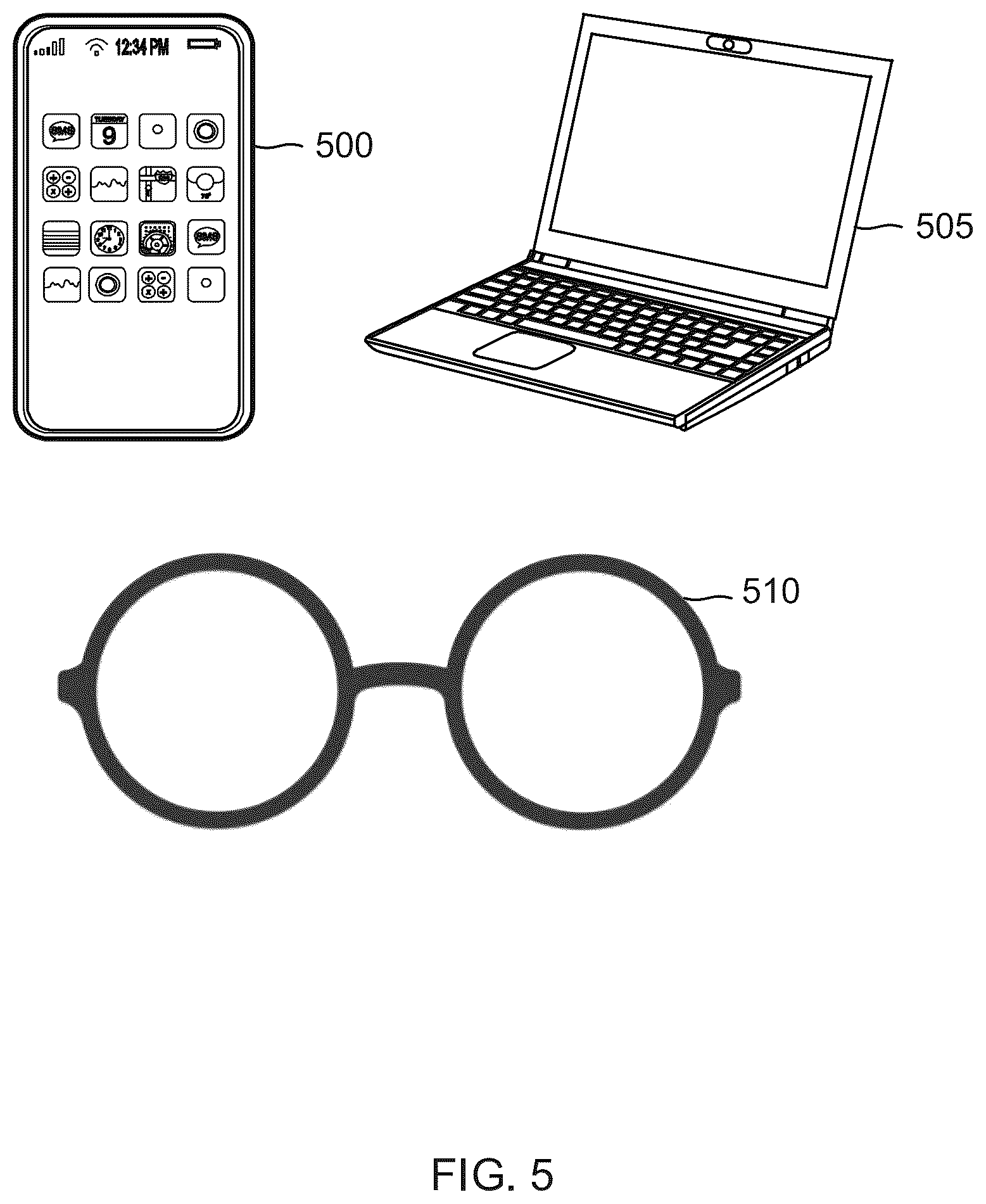 Patent US12620421 Figure 5 – Memory with reduced leakage through analog head switch control
