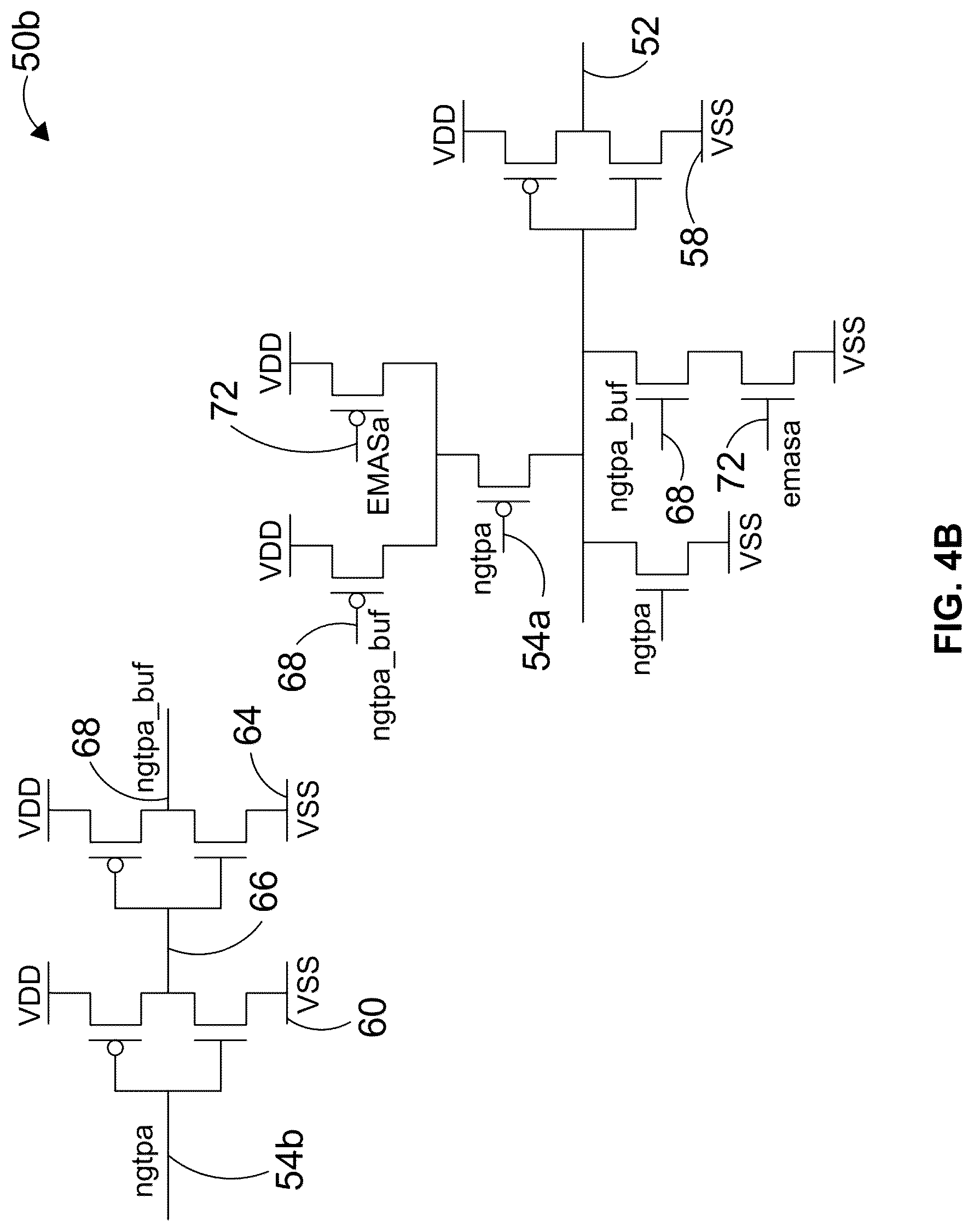 Patent US12620424 Figure 7 – Storage system latch control