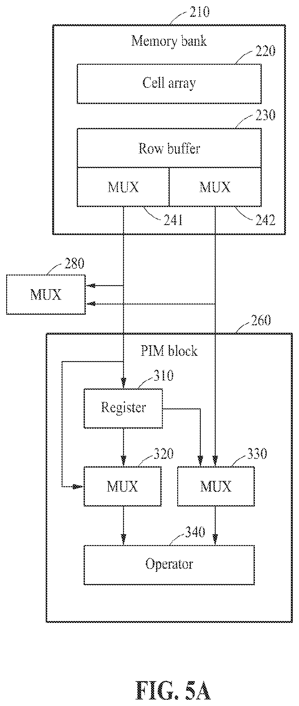 Patent US12620425 Figure 8 – Memory device and method of operating the same