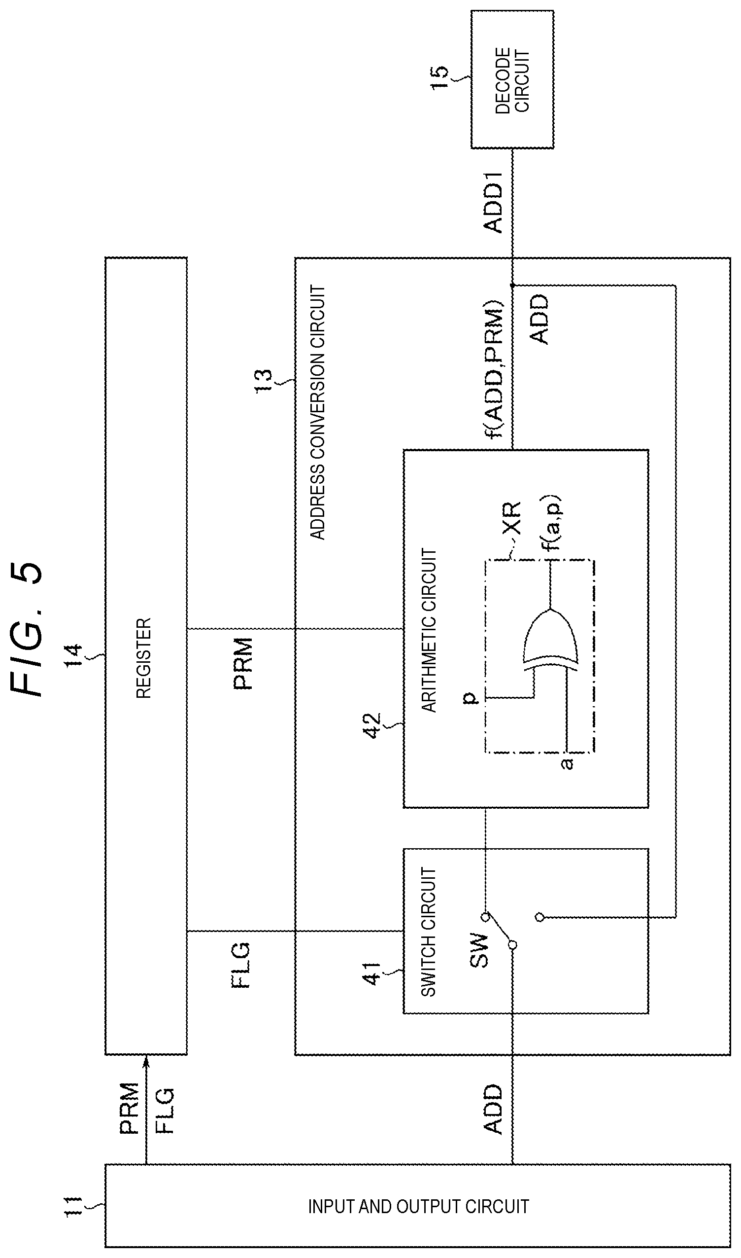 Patent US12620427 Figure 5 – Storage device and driving method of storage device based on address conversion