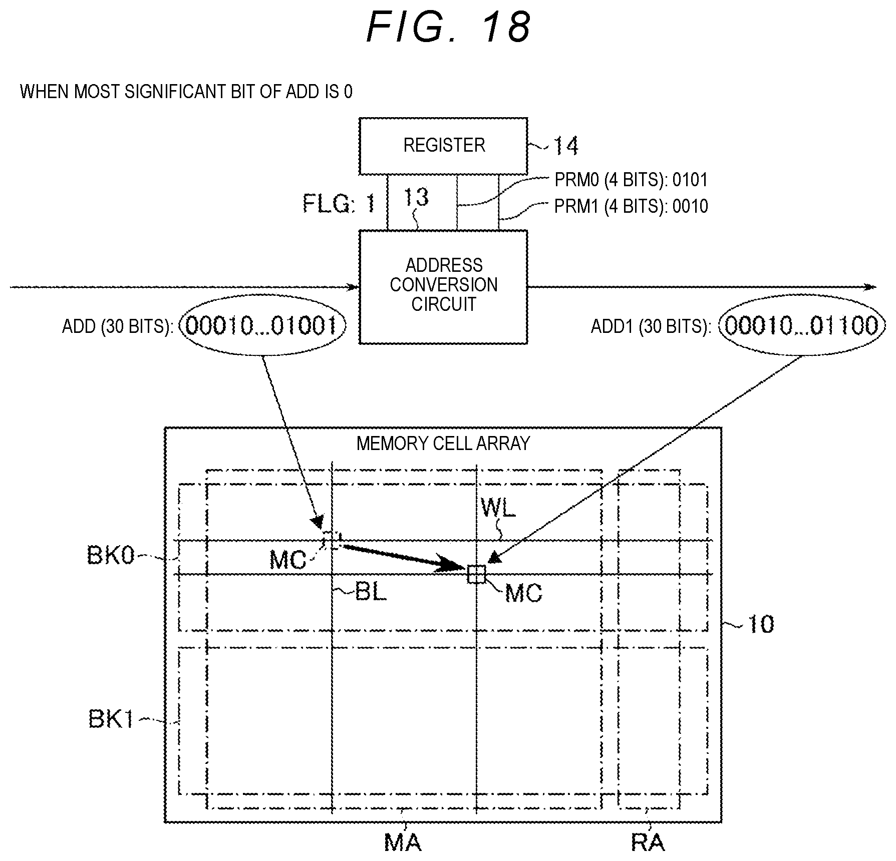 Patent US12620427 Figure 18 – Storage device and driving method of storage device based on address conversion