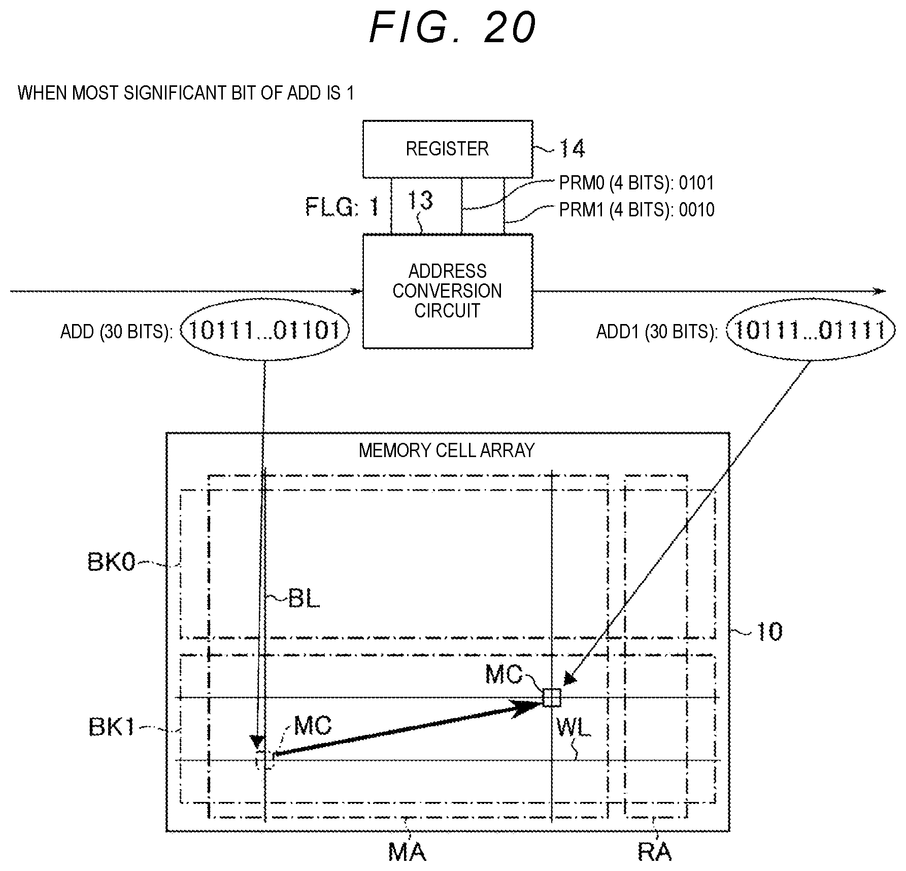 Patent US12620427 Figure 20 – Storage device and driving method of storage device based on address conversion