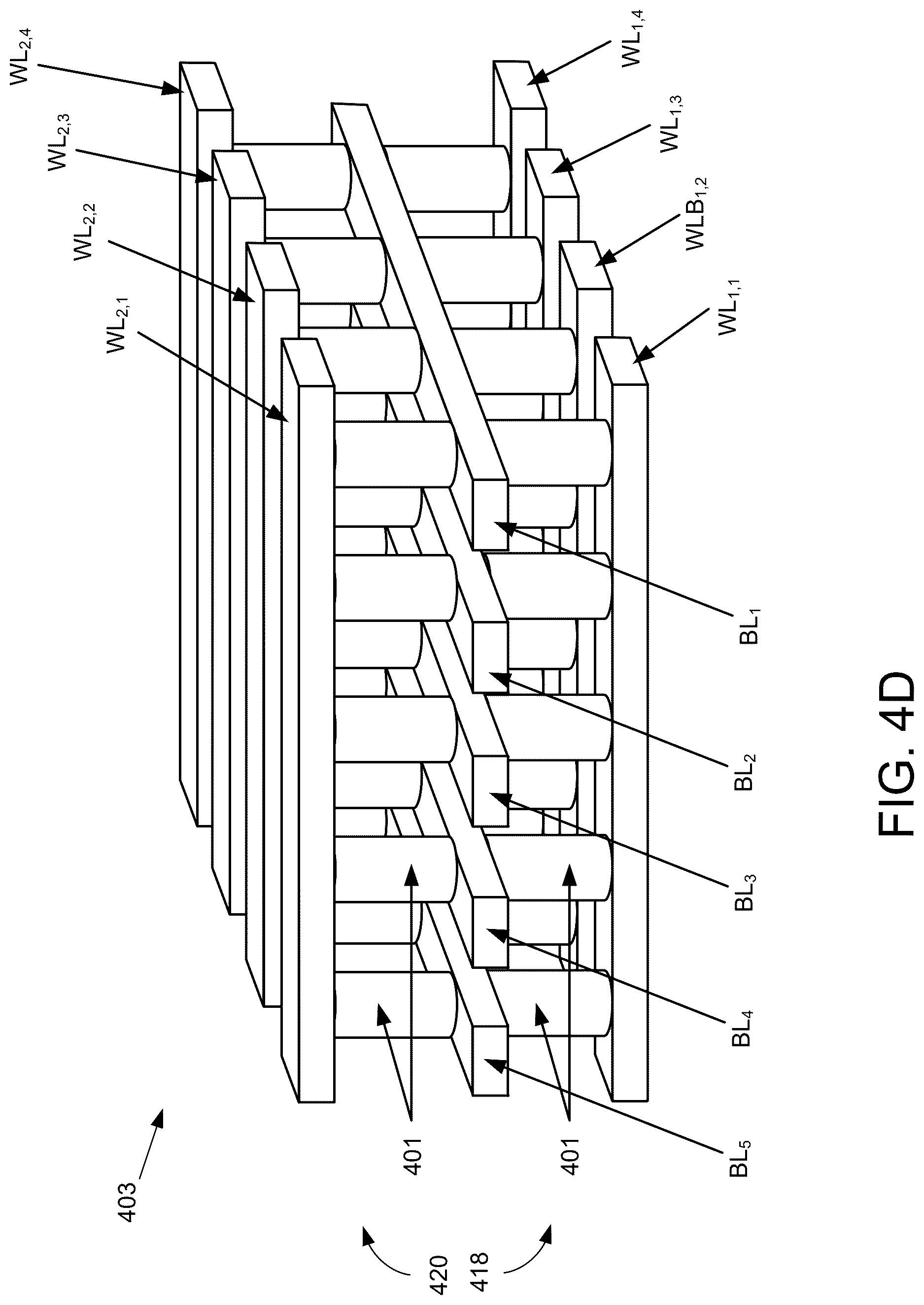 Patent US12620428 Figure 7 – Selector only memory write operation