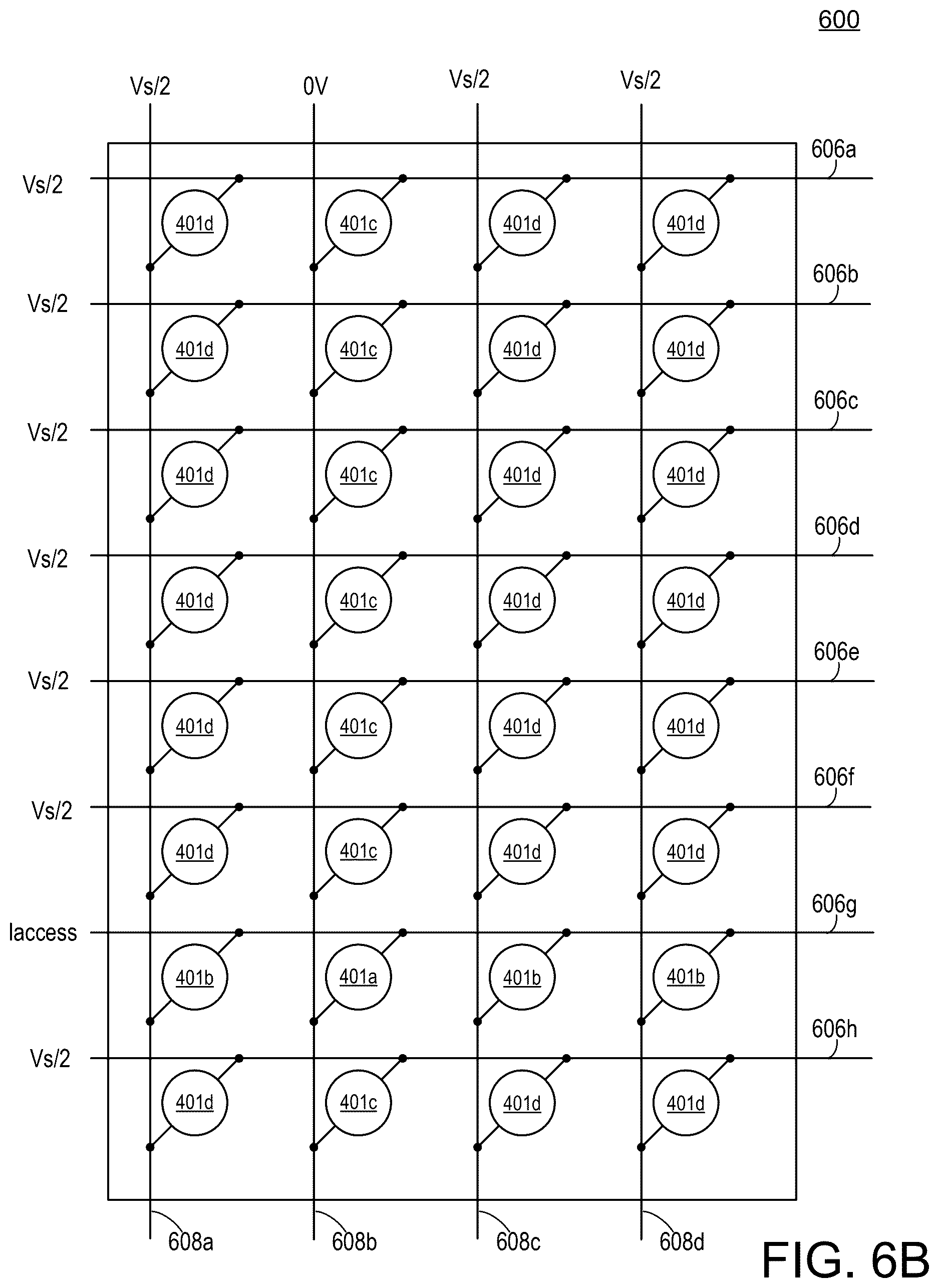 Patent US12620428 Figure 10 – Selector only memory write operation