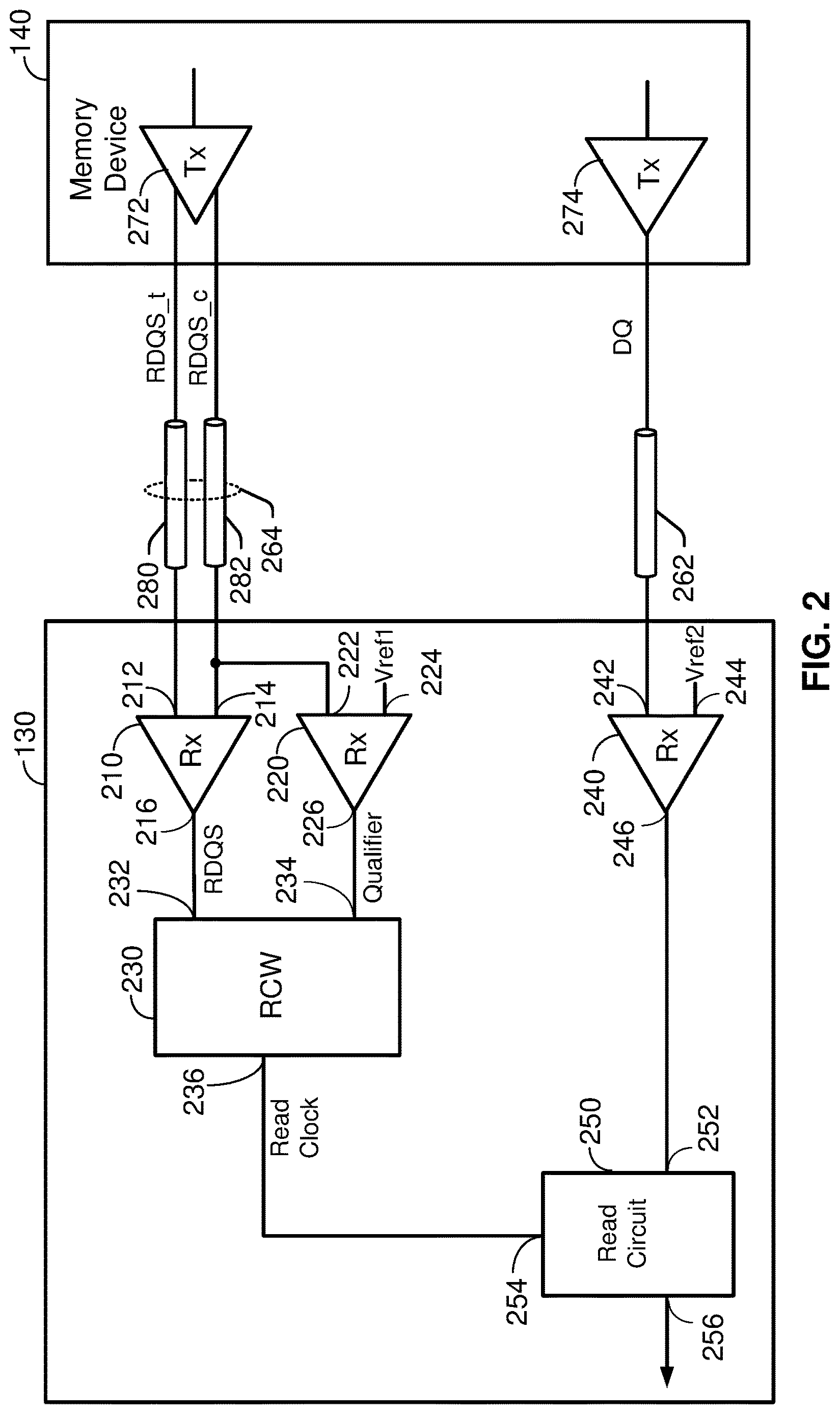 Patent US12620432 Figure 3 – Delay adjuster based clock qualifier timing enhancement for memory interface