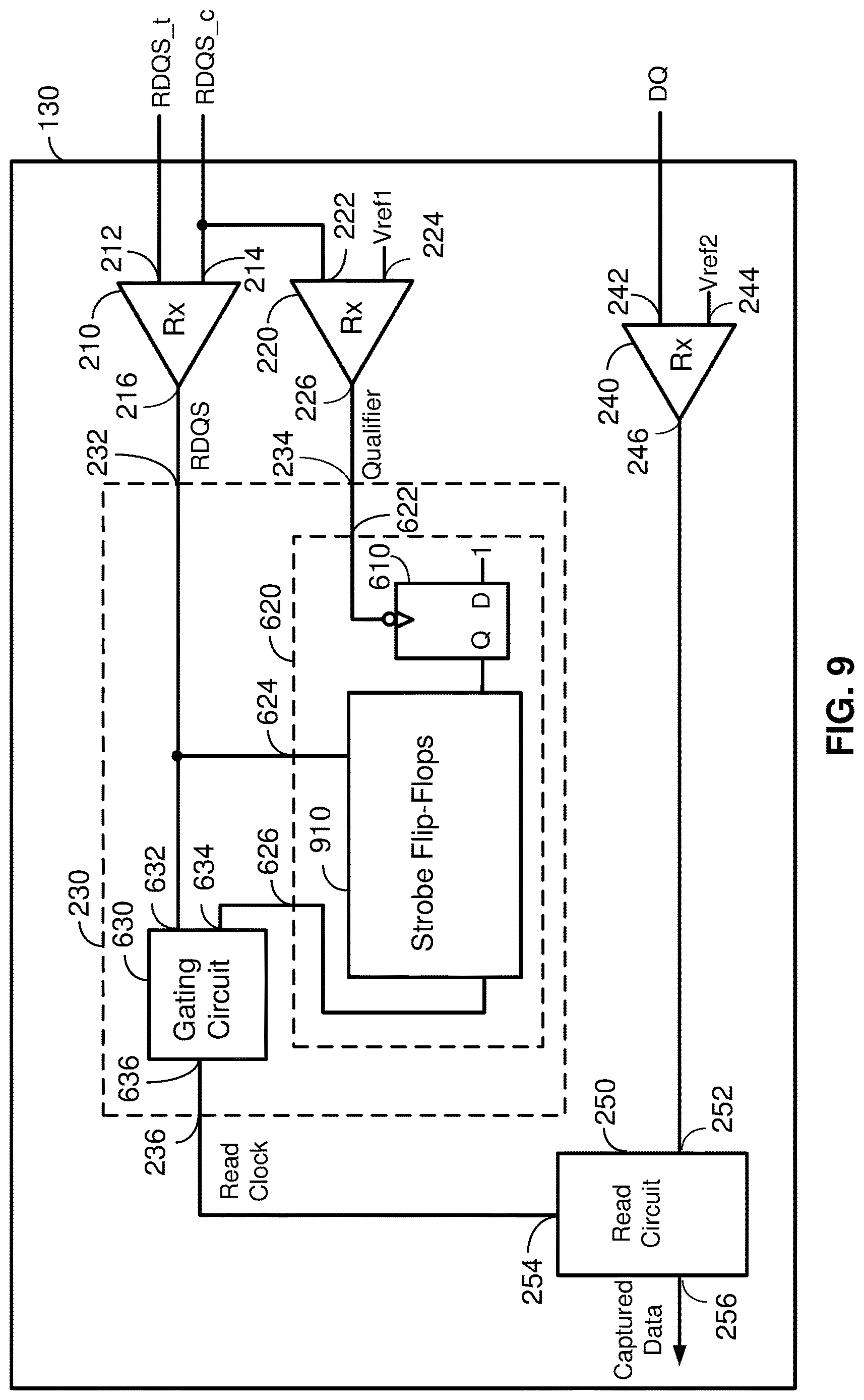 Patent US12620432 Figure 12 – Delay adjuster based clock qualifier timing enhancement for memory interface