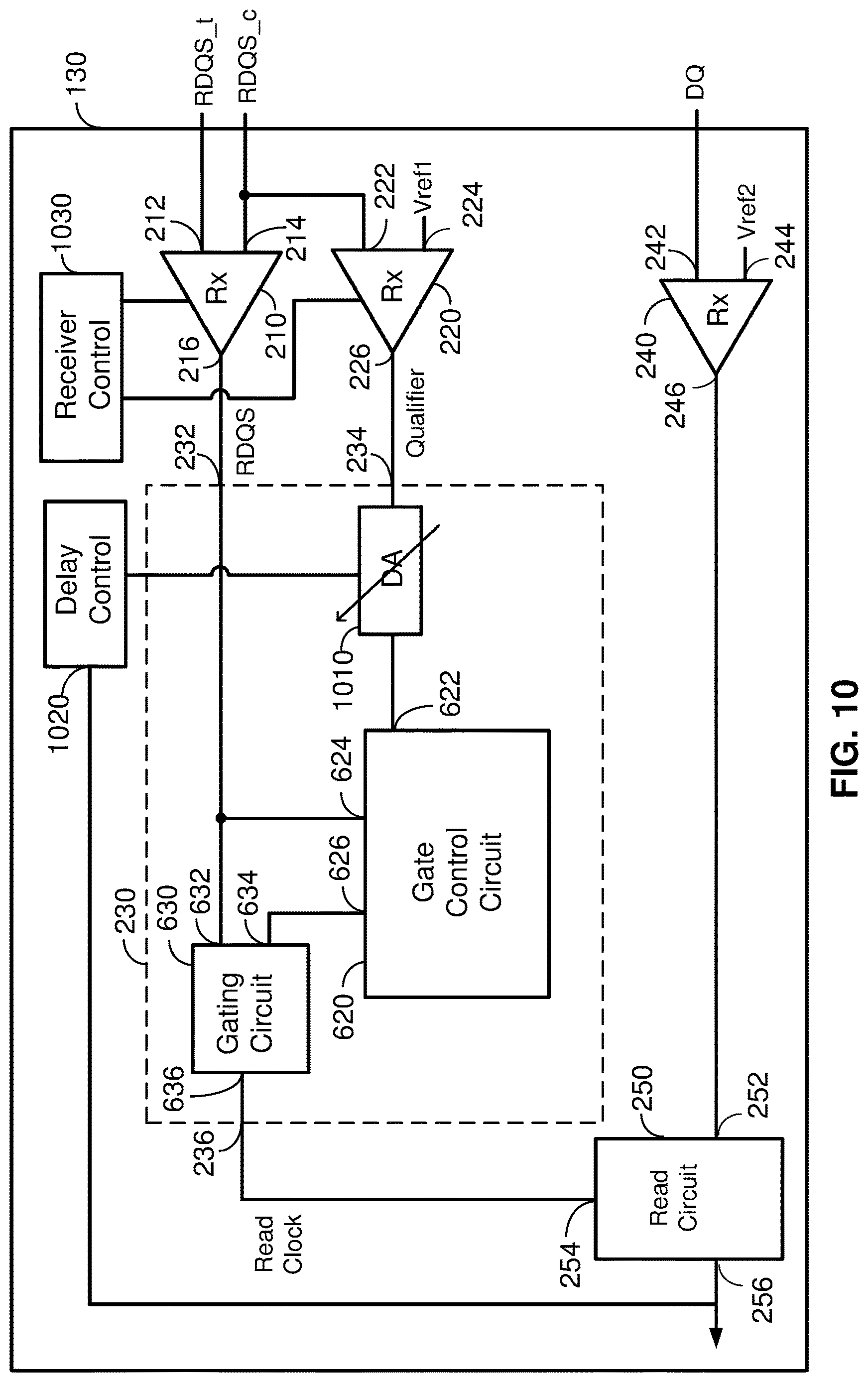 Patent US12620432 Figure 13 – Delay adjuster based clock qualifier timing enhancement for memory interface