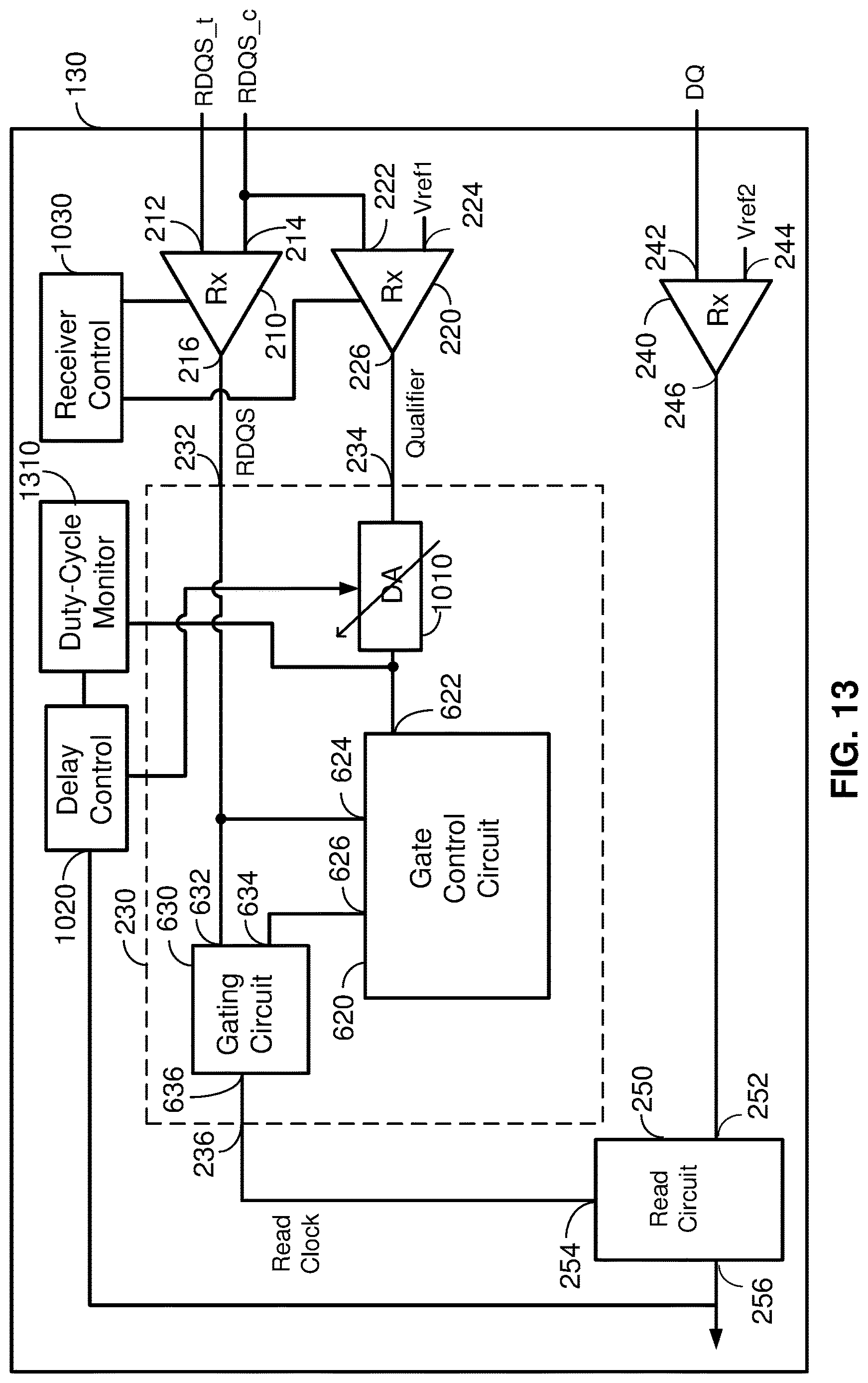 Patent US12620432 Figure 16 – Delay adjuster based clock qualifier timing enhancement for memory interface