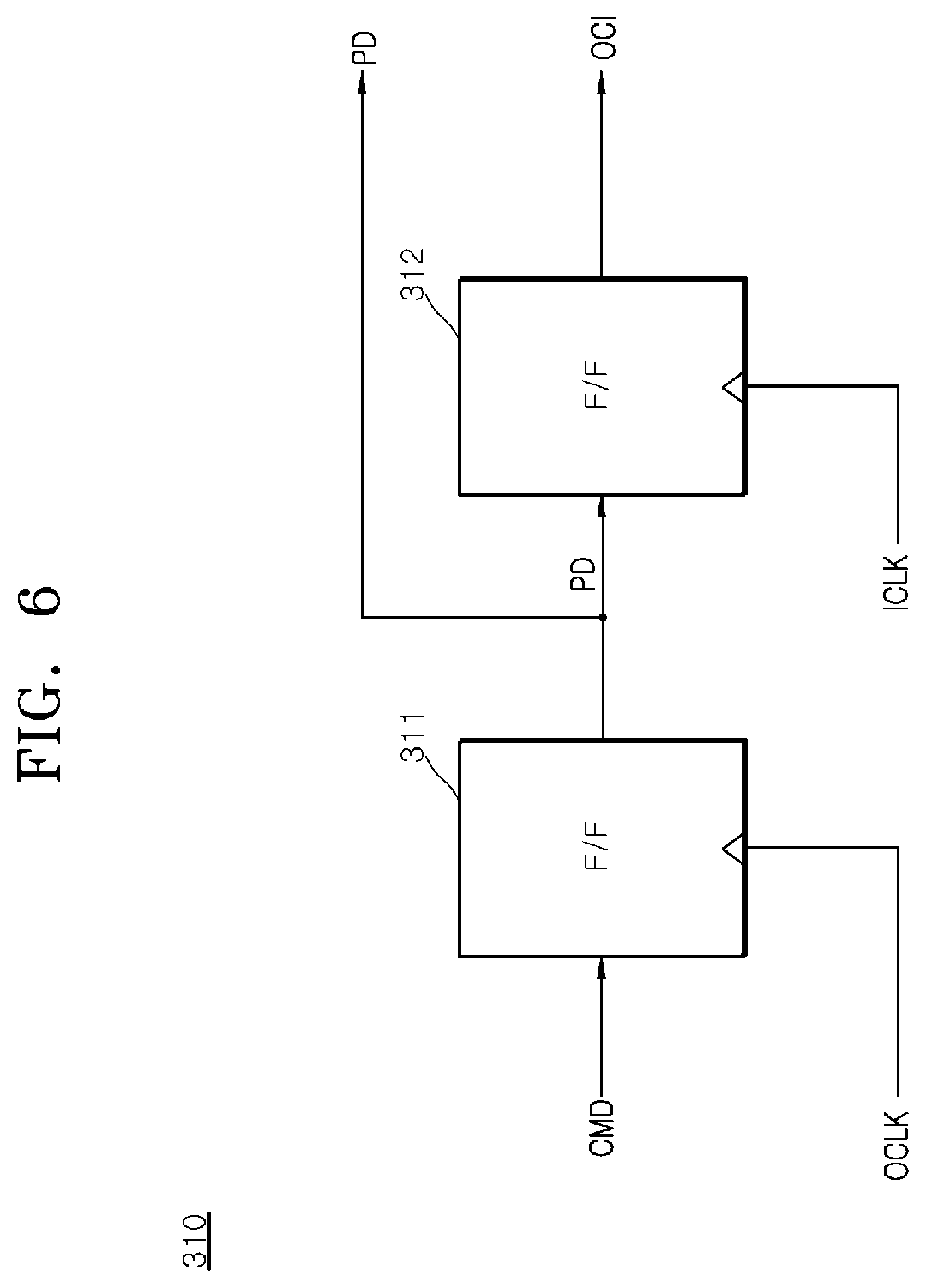 Patent US12620433 Figure 6 – Semiconductor device and semiconductor system related to compensating for the generation timing of an internal command